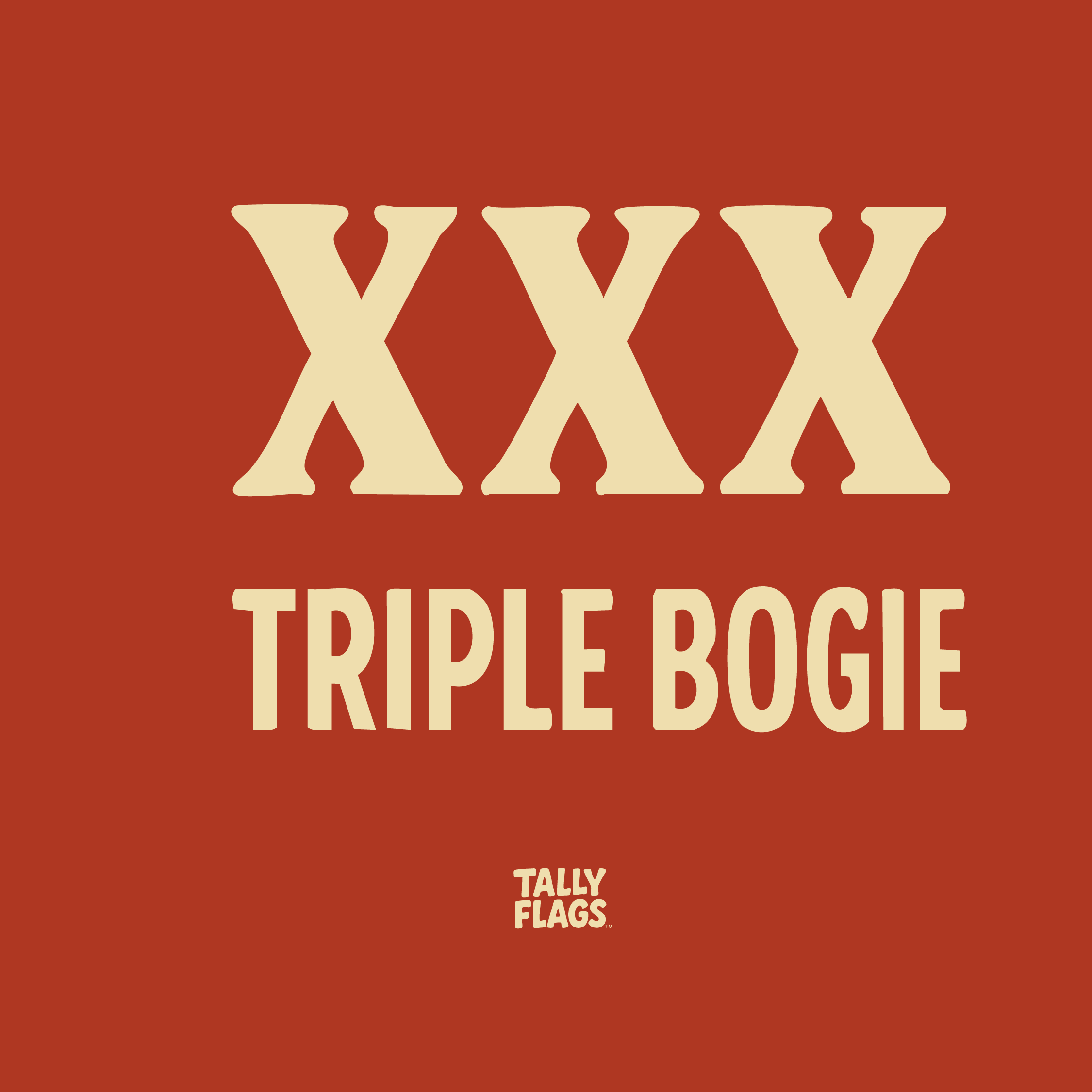Tally Flags™: Tripple Bogie
