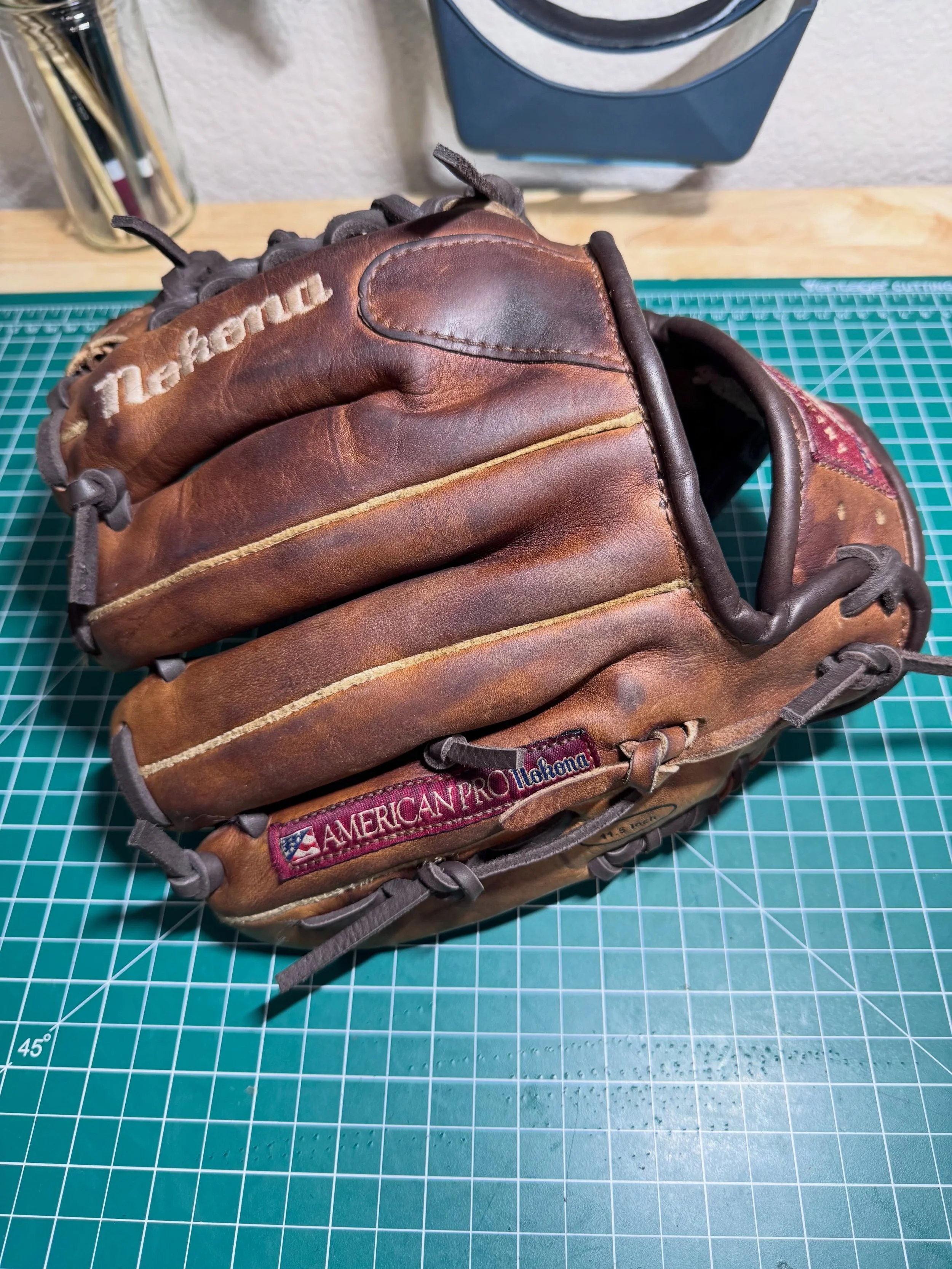 Clean, condition, relace, and partial binding replace on this beautiful Nakona.