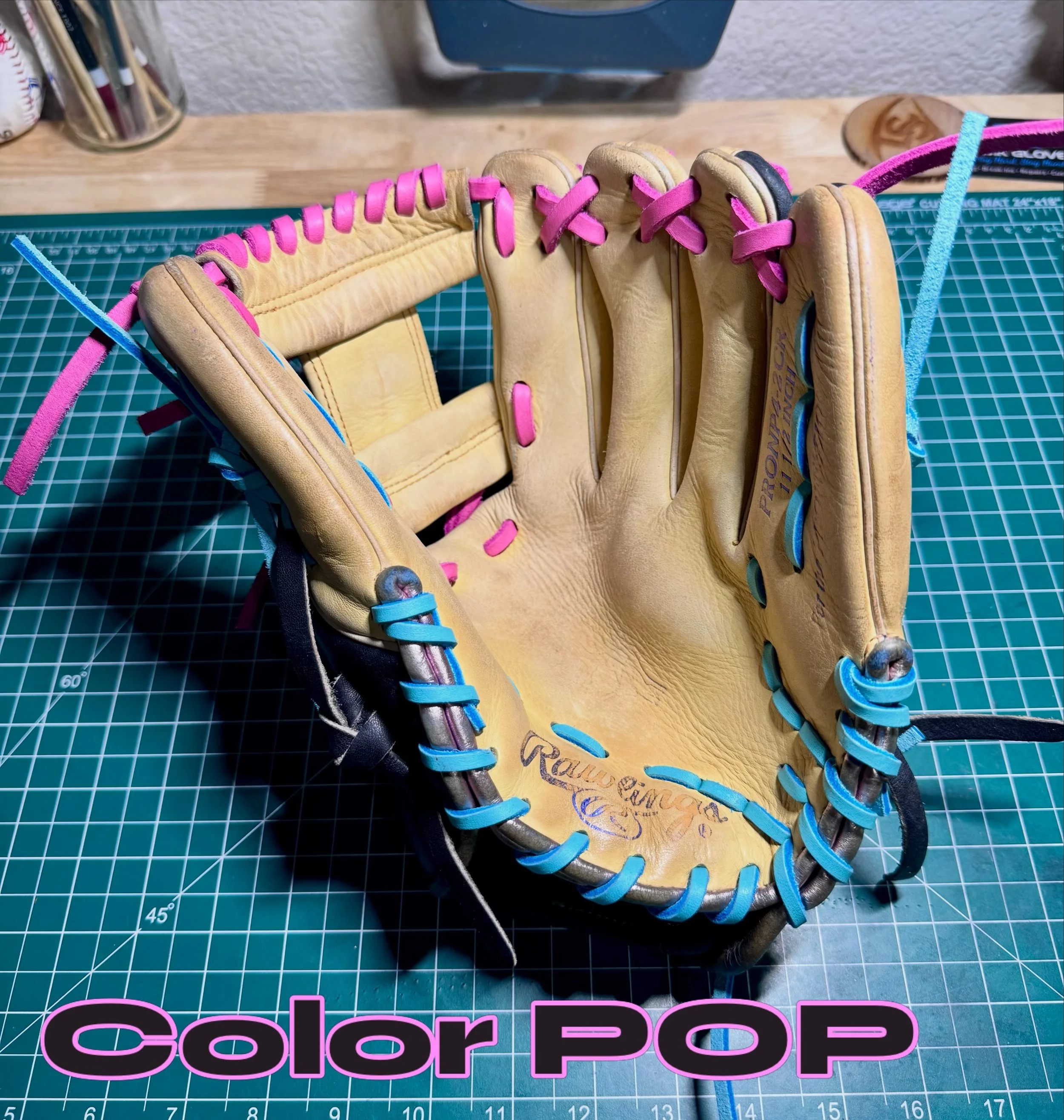 Sometimes you need a little pop! Rawlings HoH and Wilson A2k.