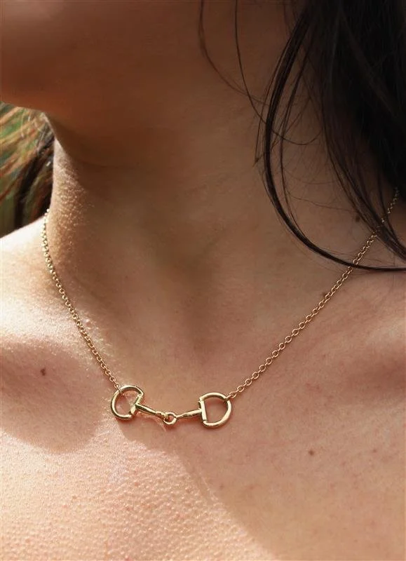 Snaffle Bit Necklace