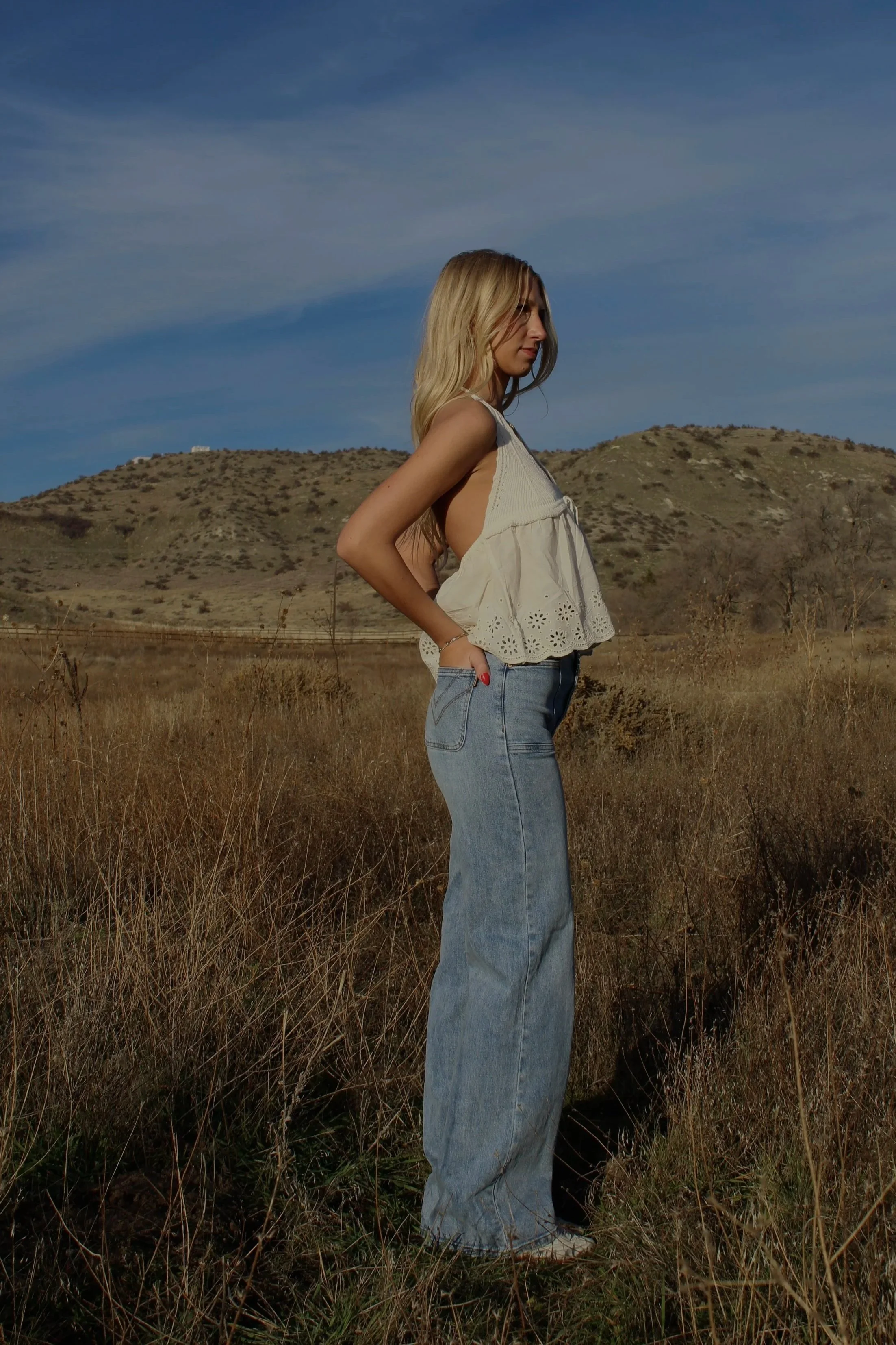 Lucky Day Flare Jeans