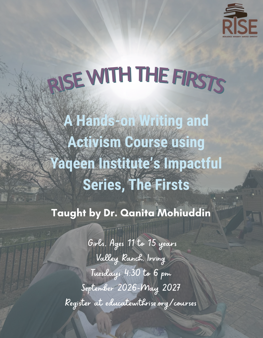 RISE with the Firsts (Girls' Session)