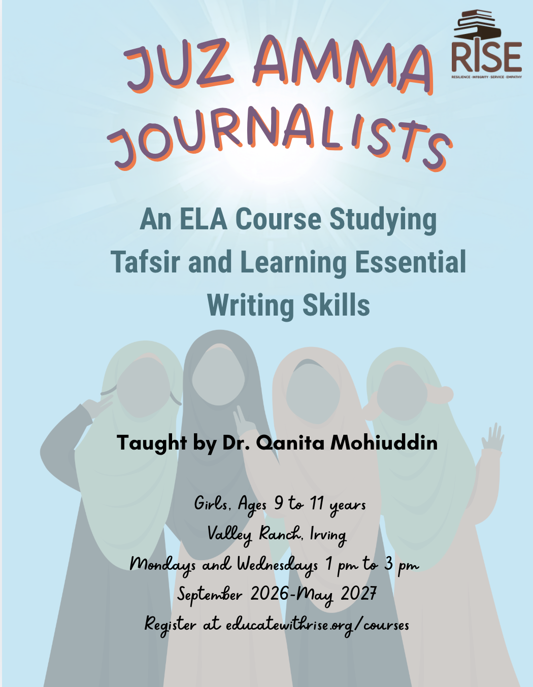 Juz Amma Journalists (Apply Today)