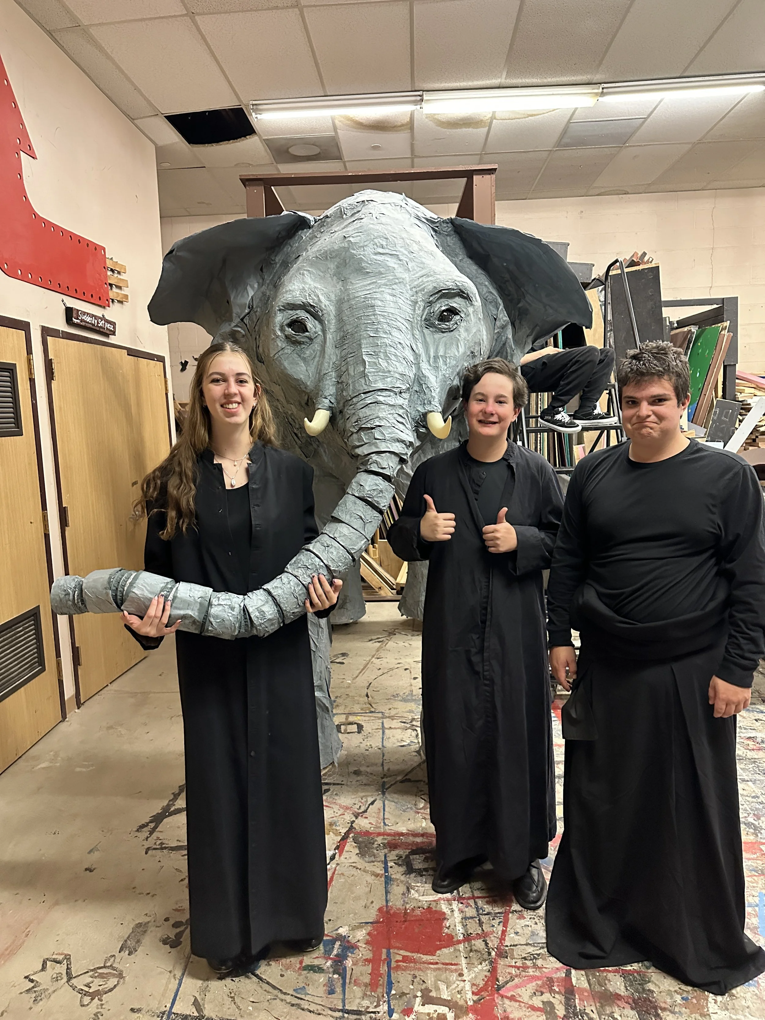 Kiouni and the Run Crew members who move her