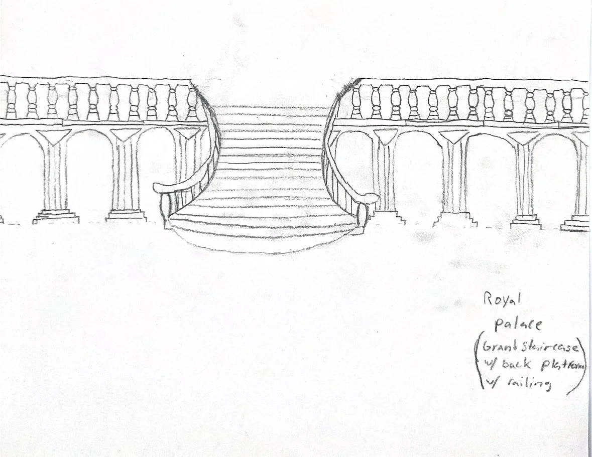 Royal Palace Drawing