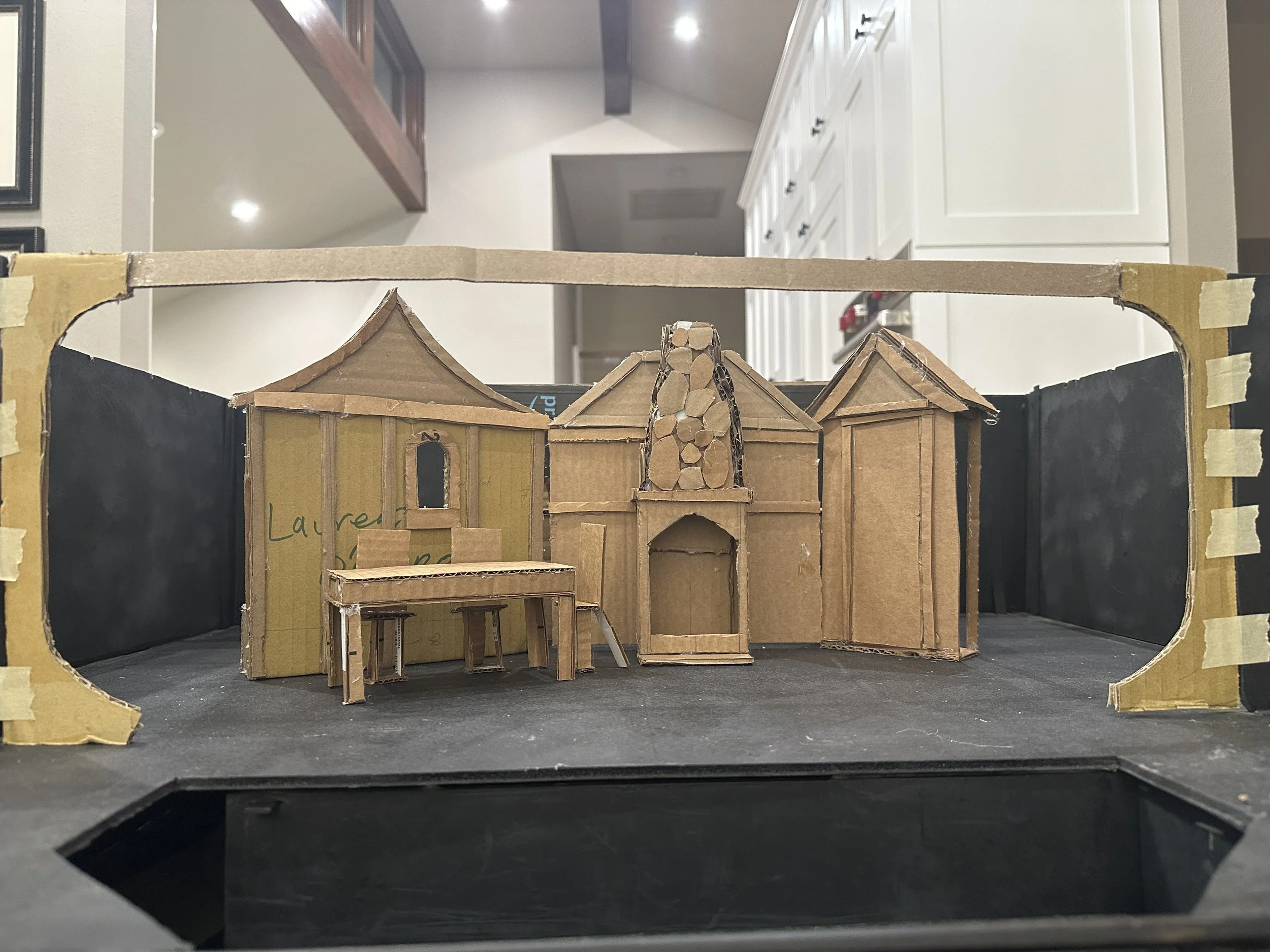 Scenic Model I made- The Stepmother's Manor House