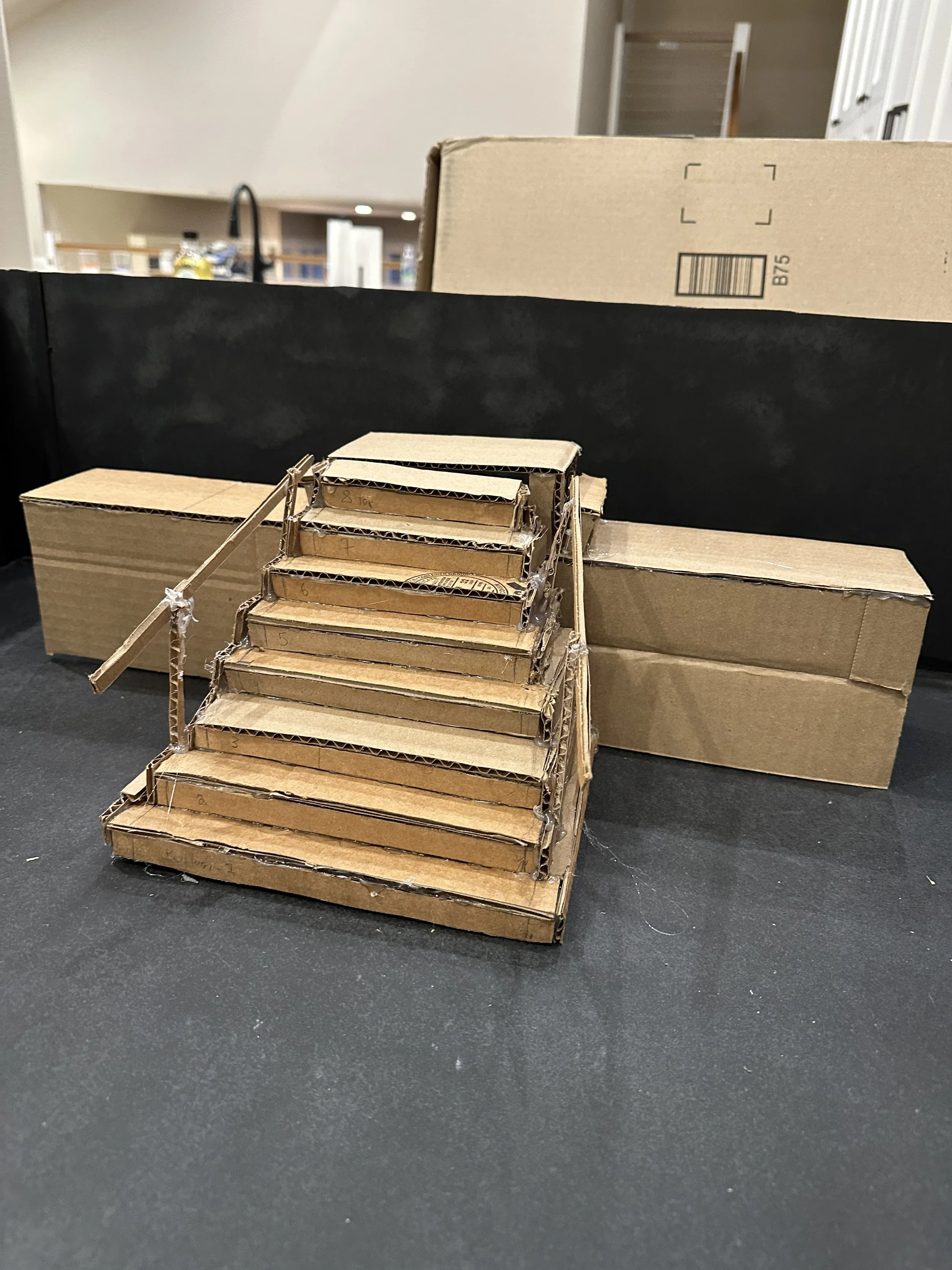 Scenic Model I made- Grand Staircase 