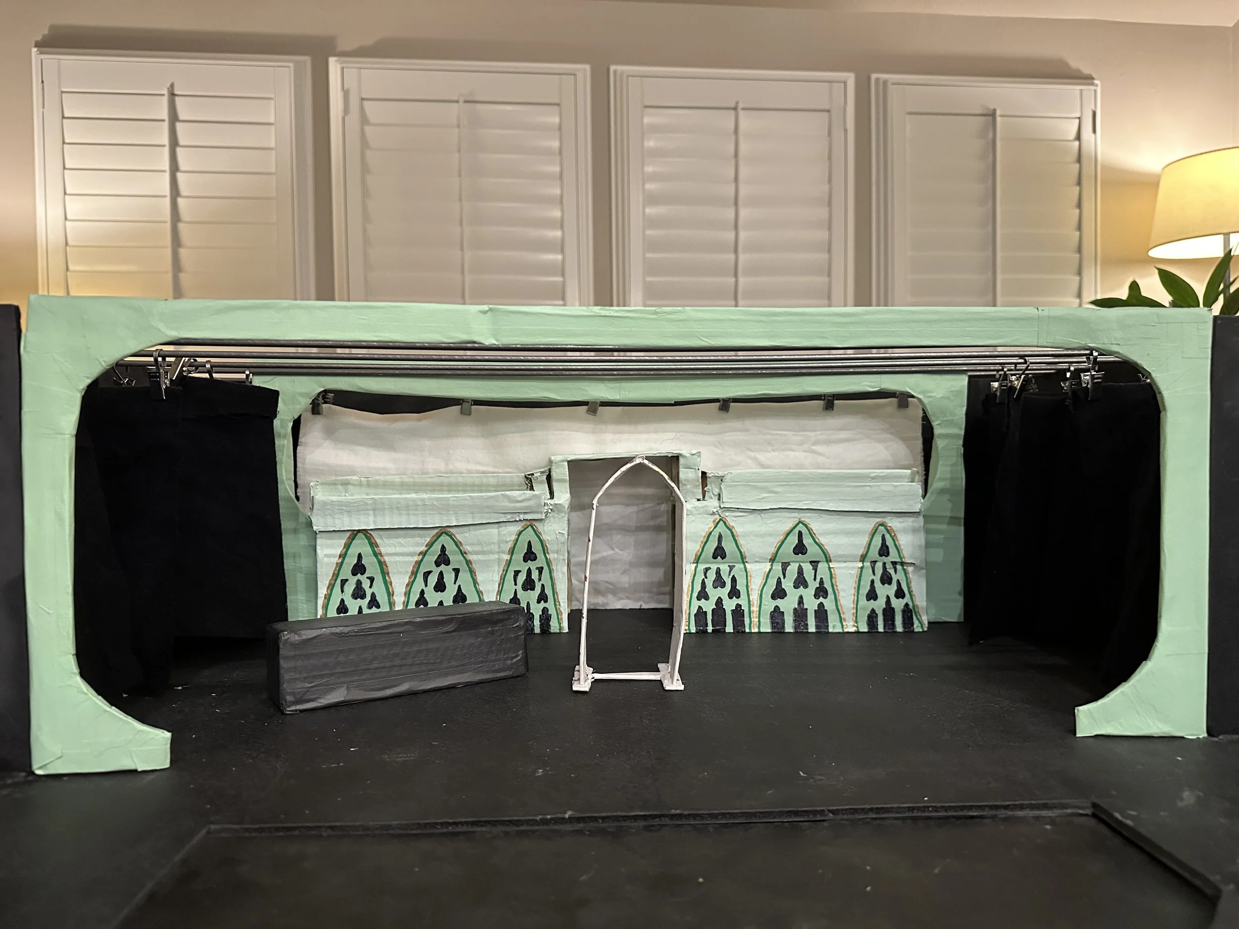 Scenic Model I made- Outside the Royal Palace