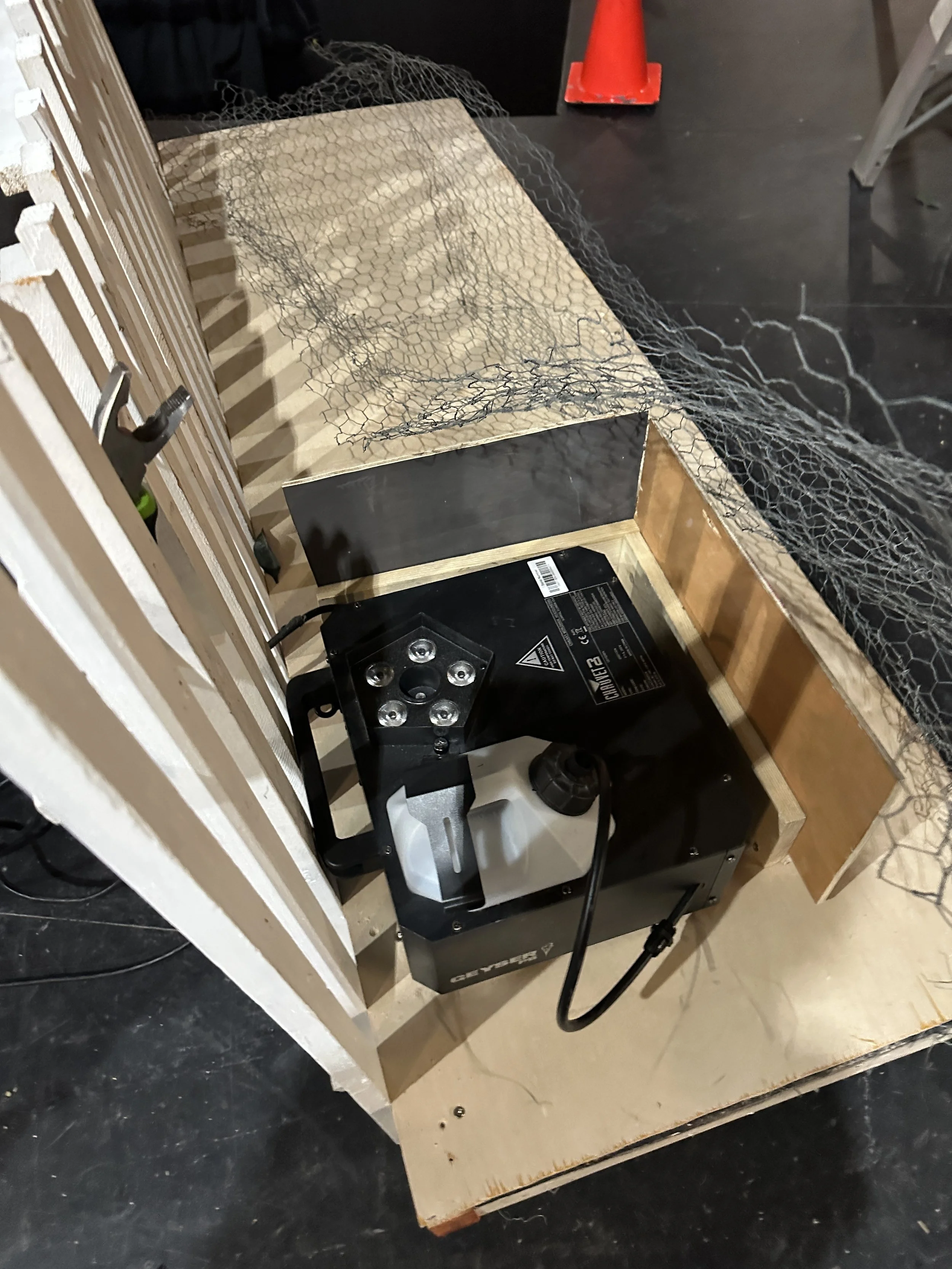 Fog Machine in the Pumpkin Patch