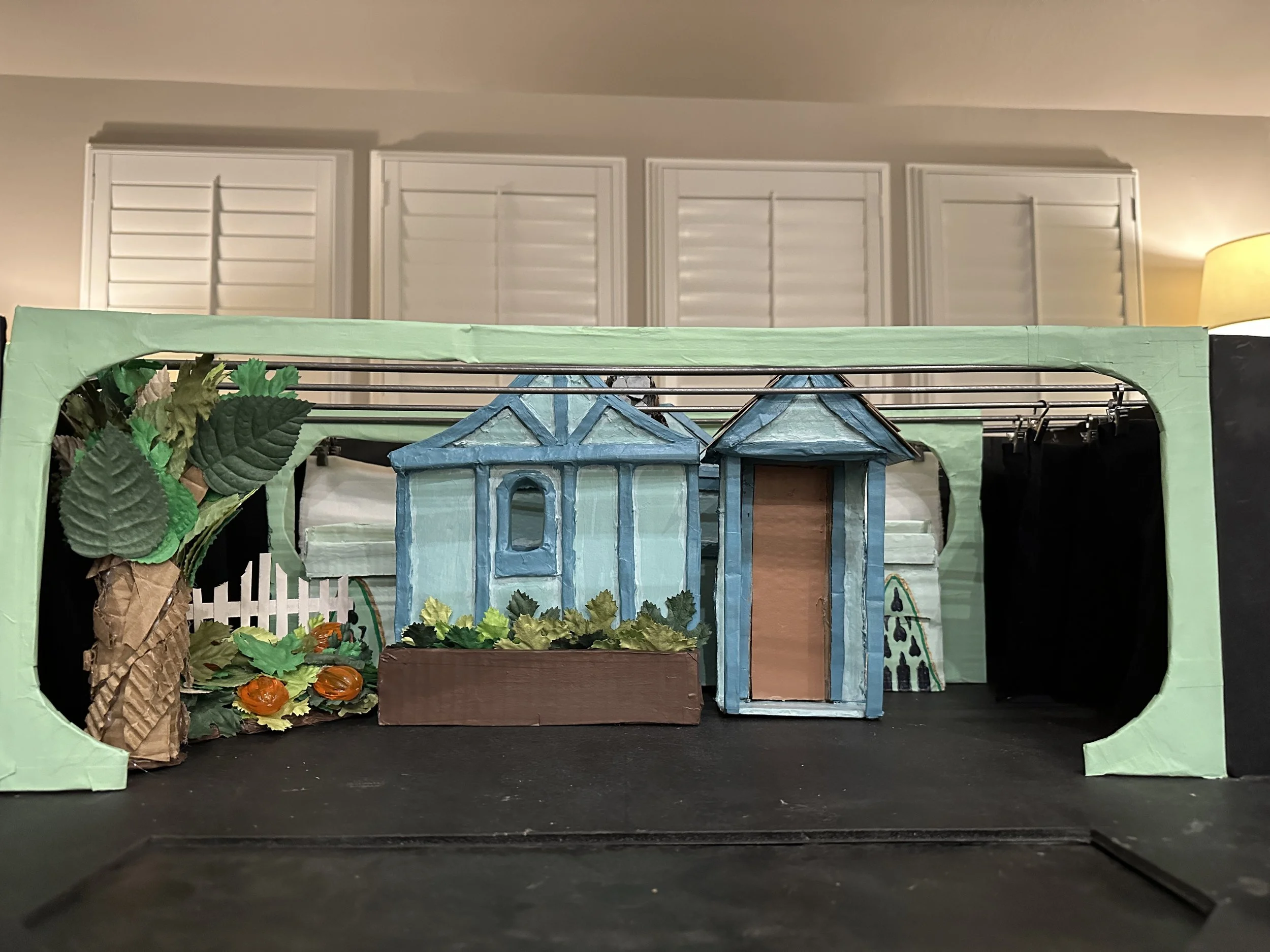 Scenic Model I made- Pumpkin Patch