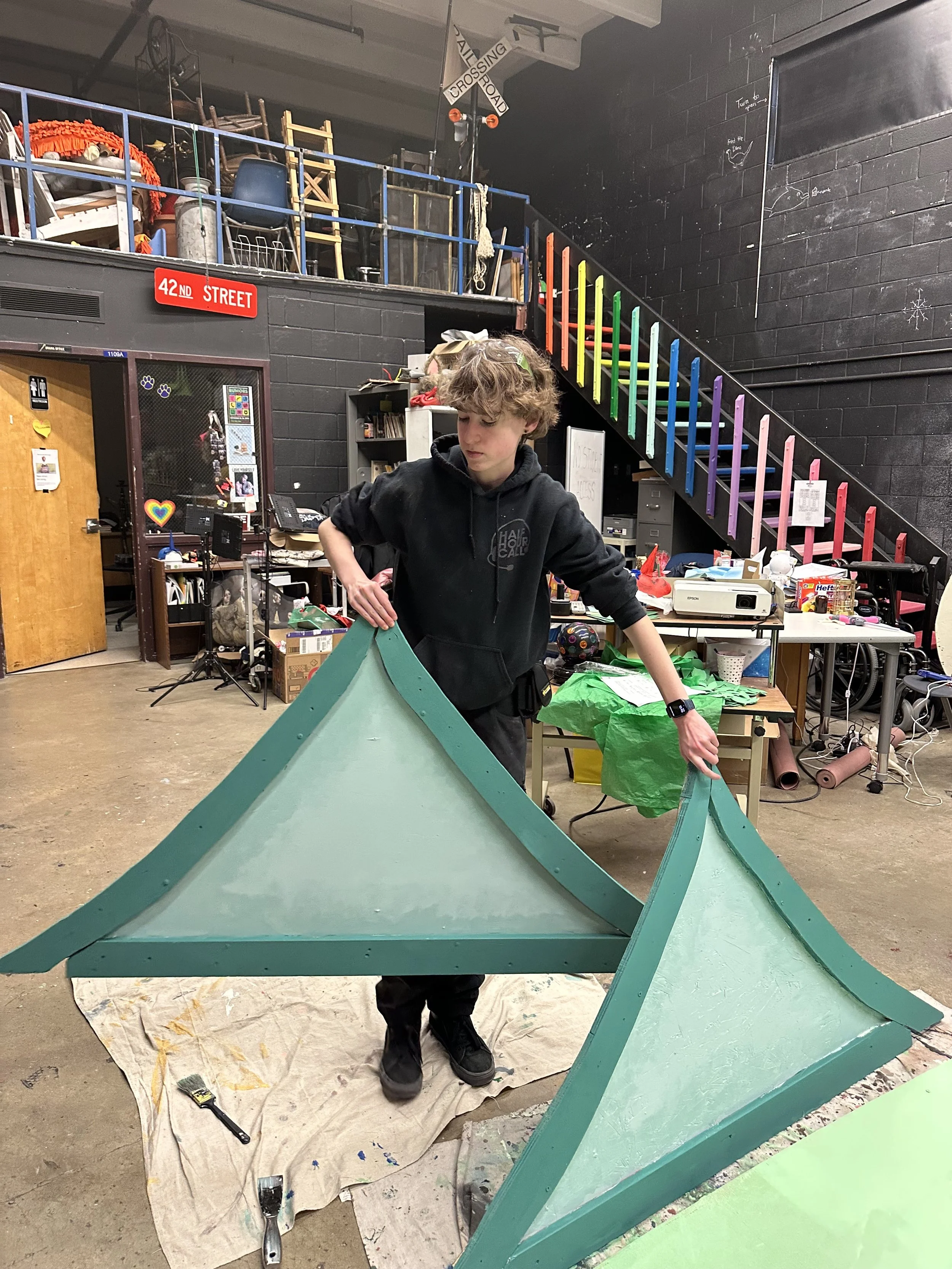 Me working on the roofs