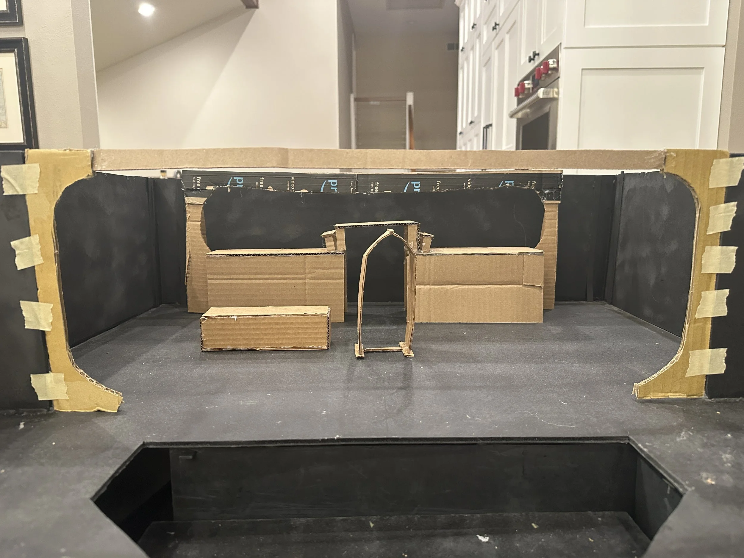 Scenic Model I made- Outside the Royal Palace