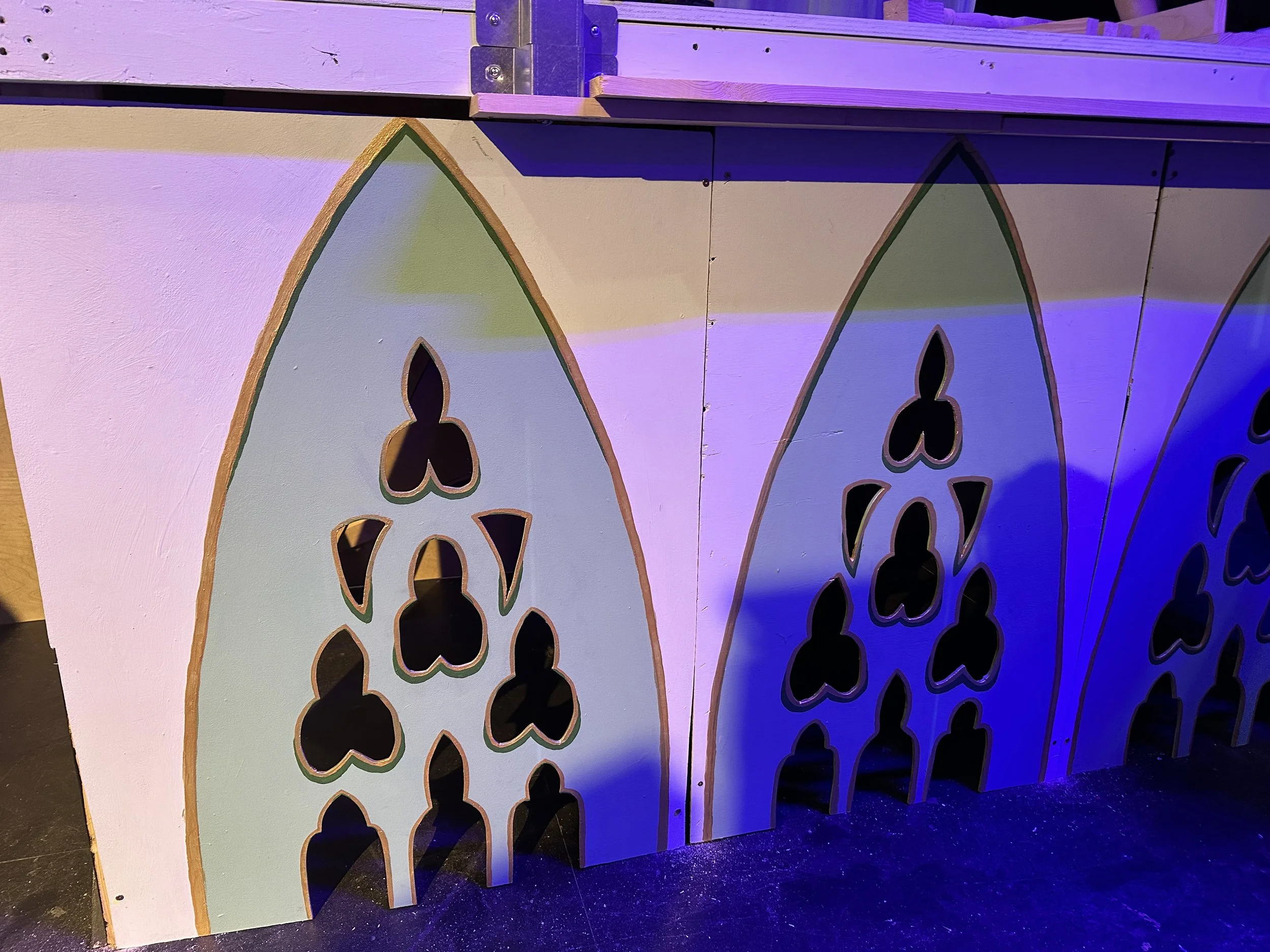 Completed Platform facing