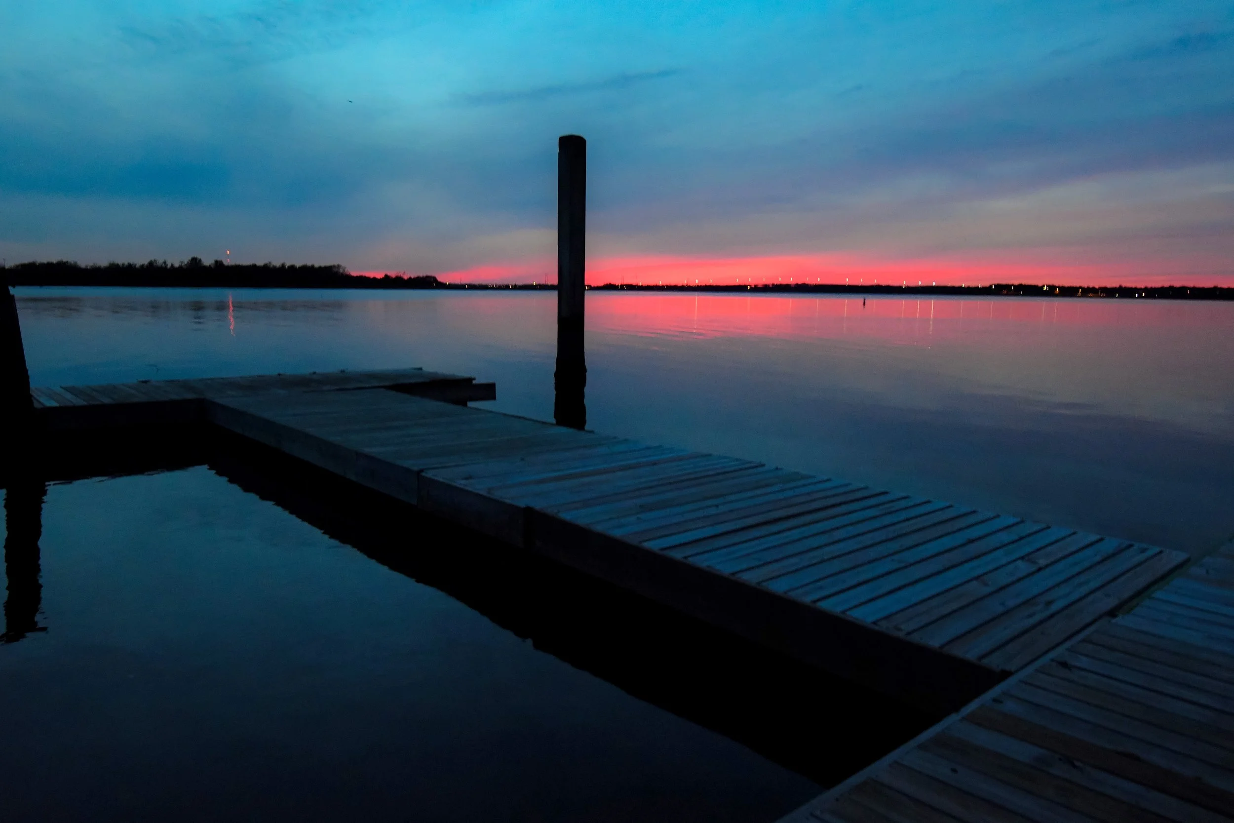 Sunset on the Ashley River, Charleston, SC