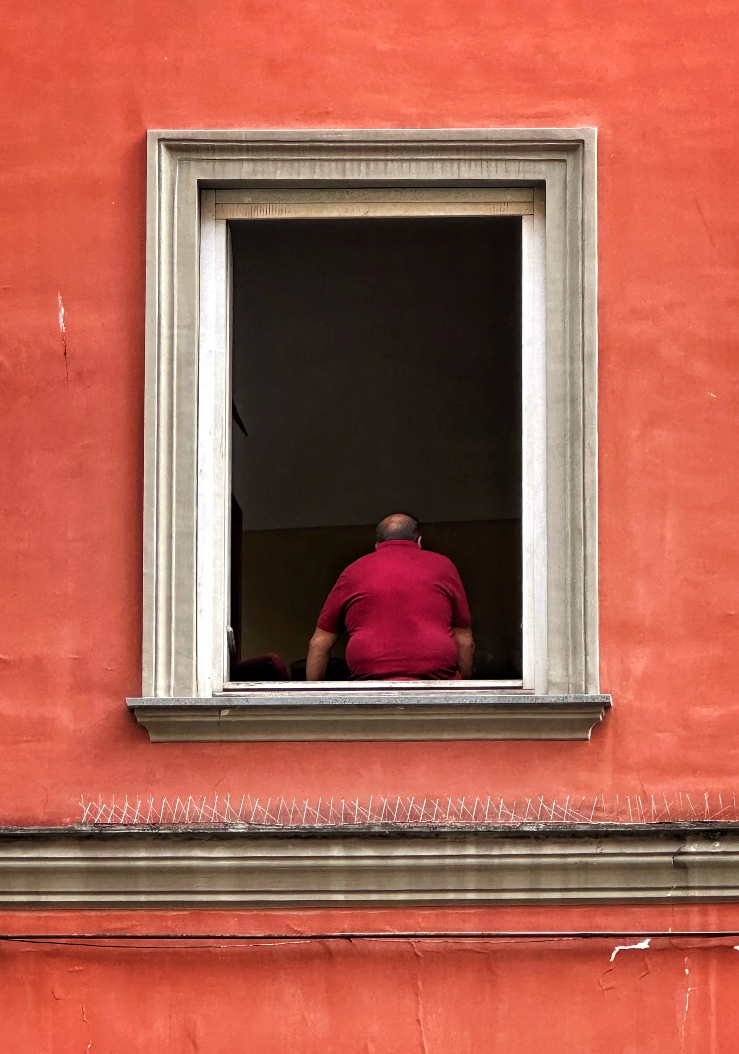 A Window in Naples, Italy