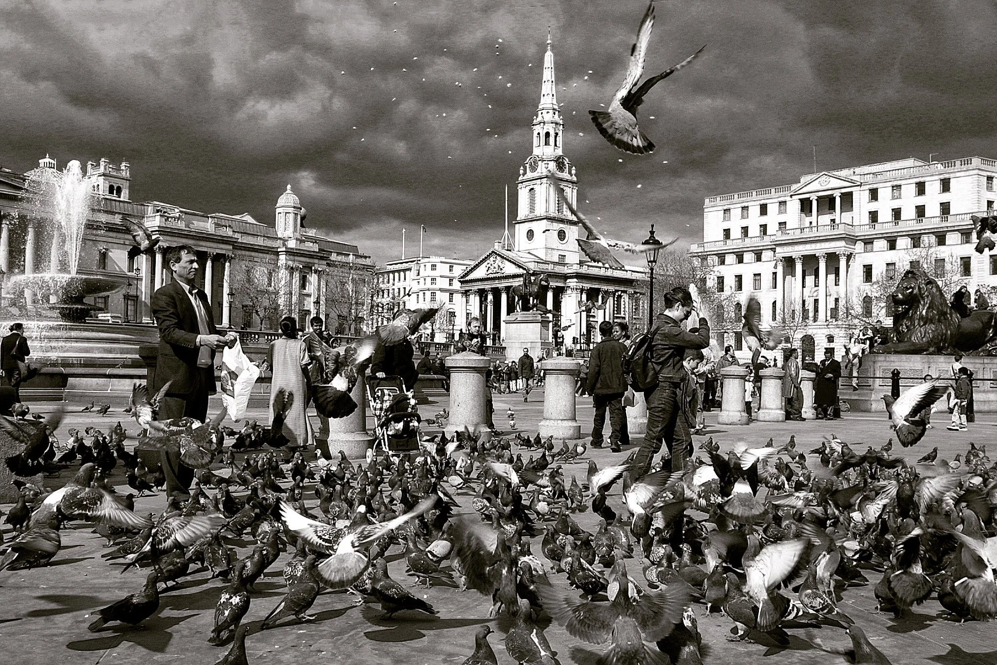 Tralfagar Square, London