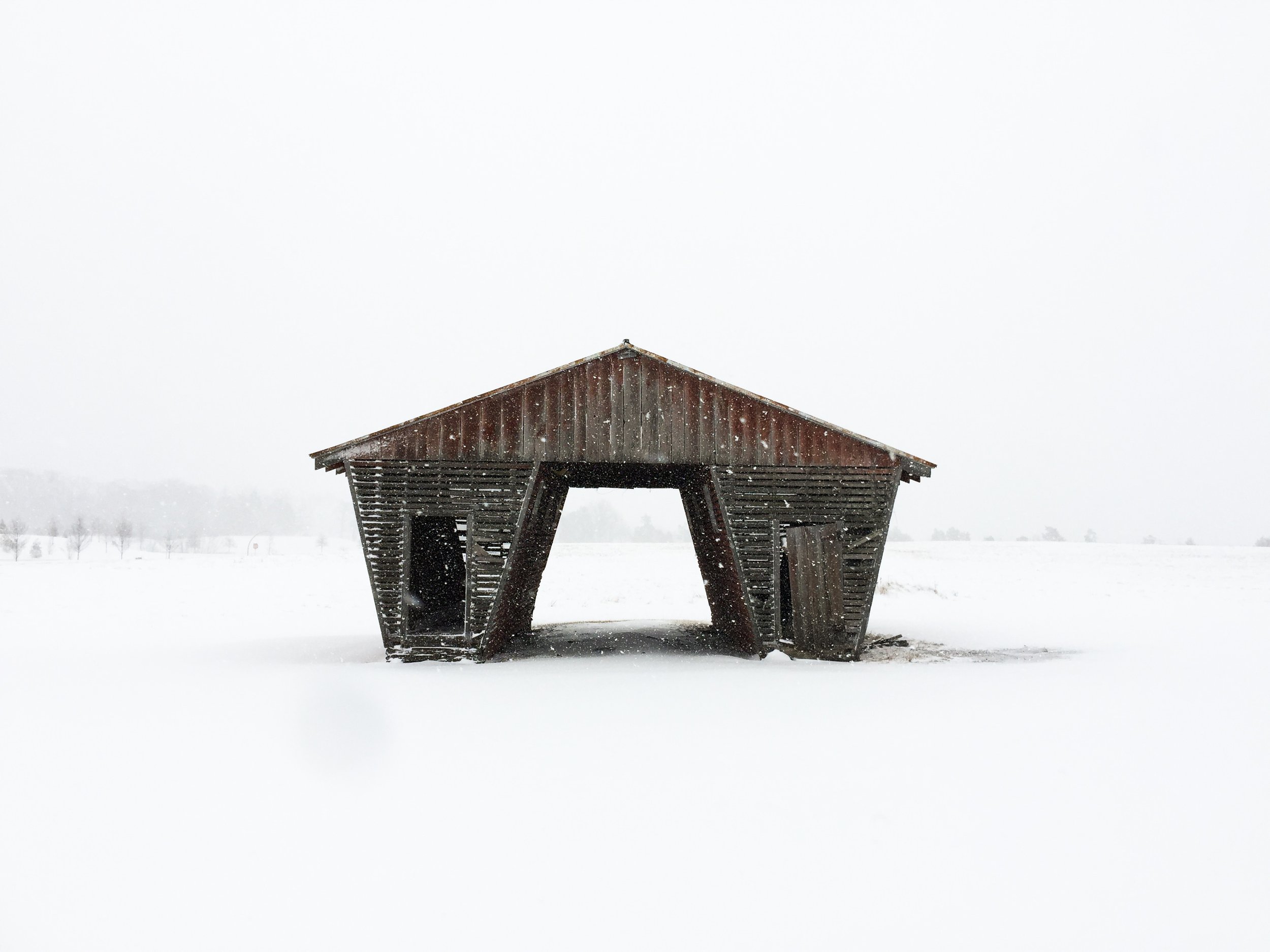 Peggy Archambault_Barn in Snow.JPEG
