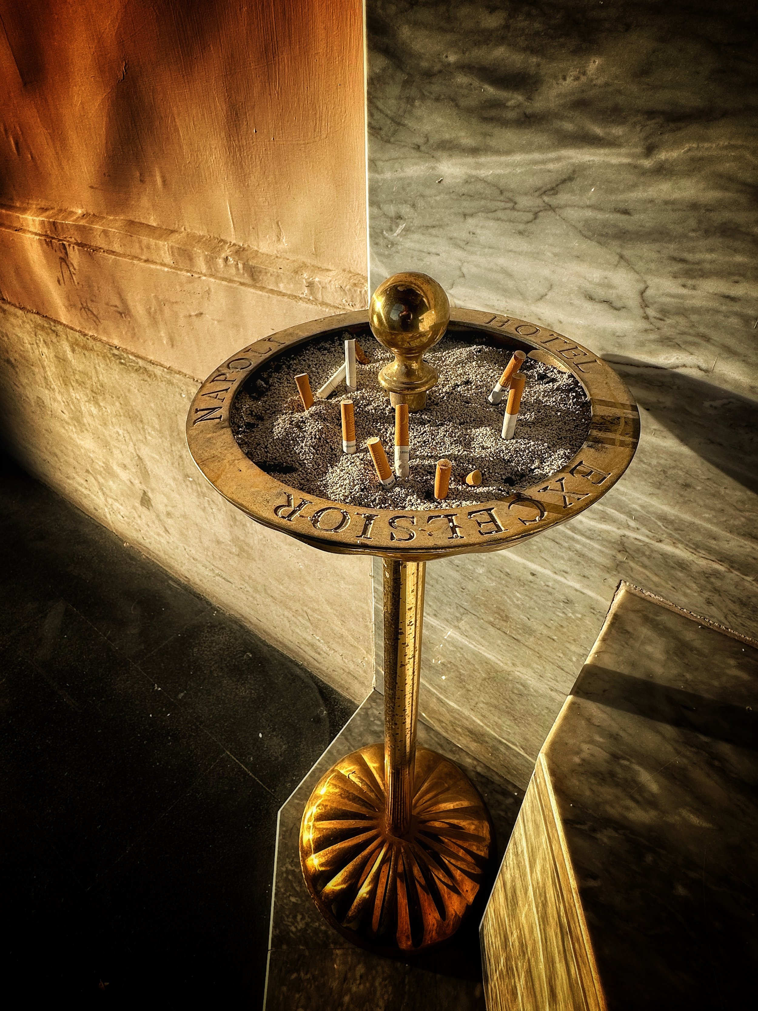 Excelsior Ashtray, Naples, Italy