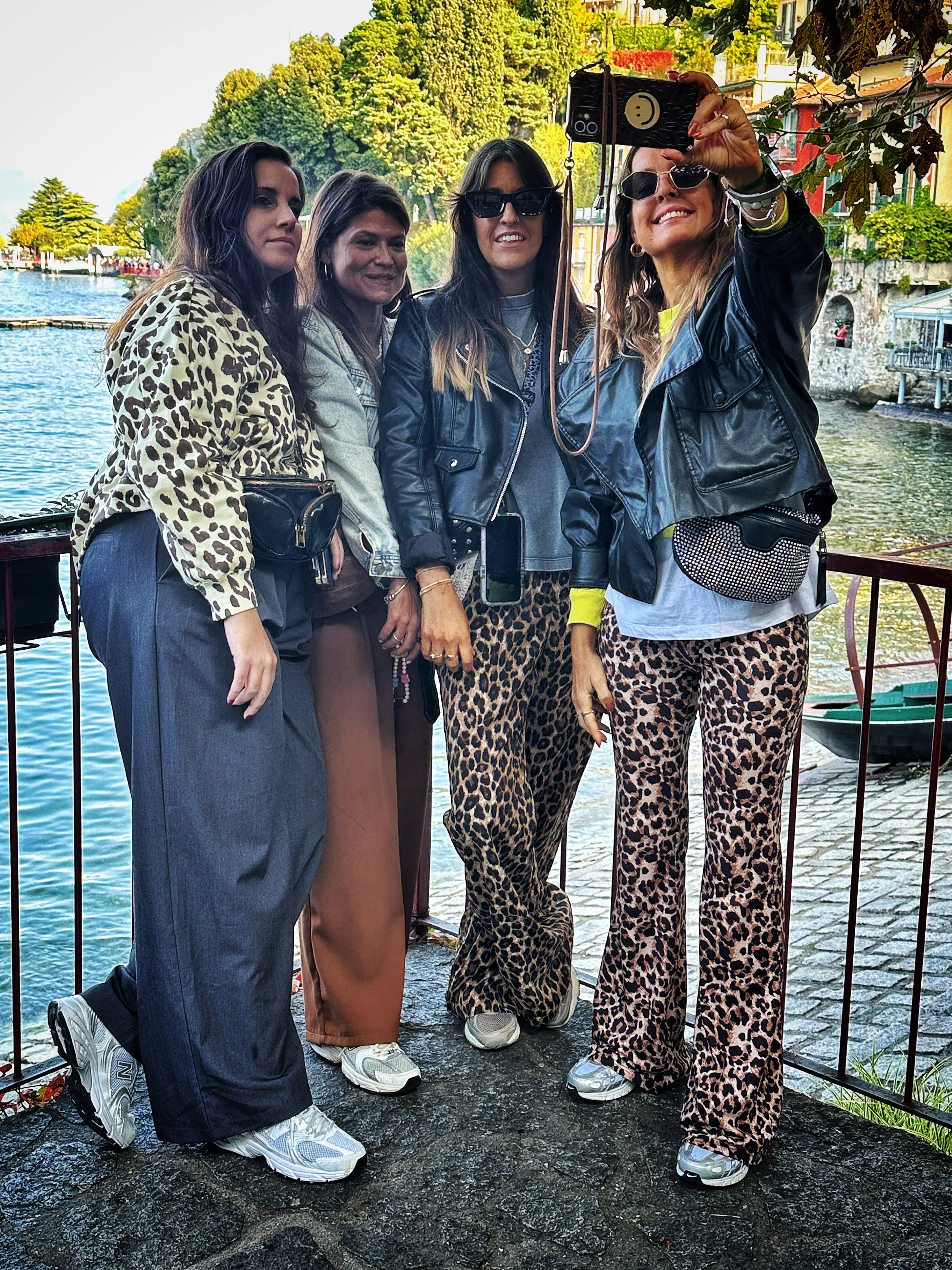 Girls Having Fun, Varenna, Italy