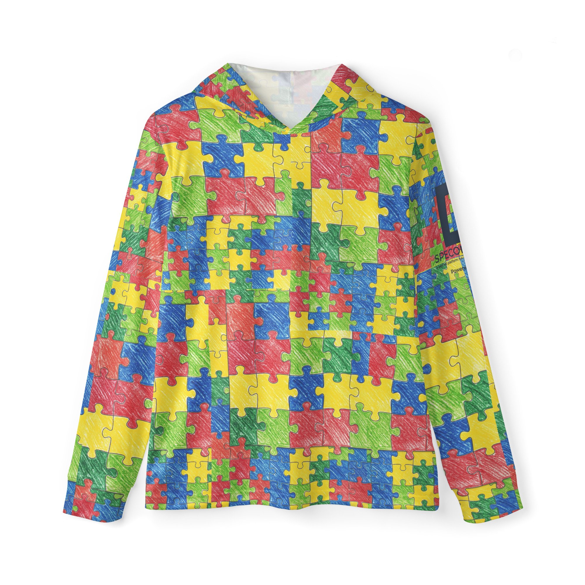 Puzzle Piece warmup hoodie