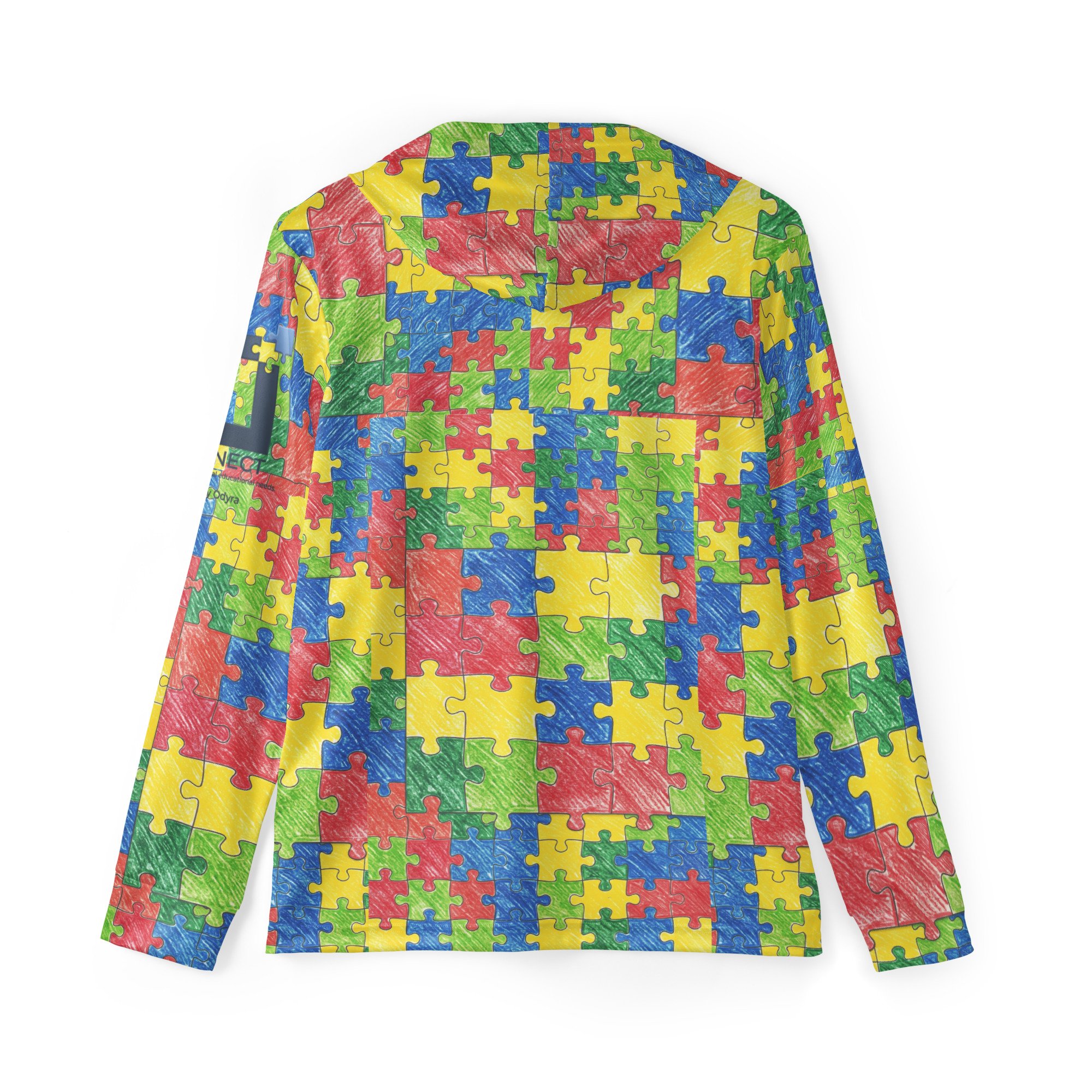 Puzzle Piece warmup hoodie