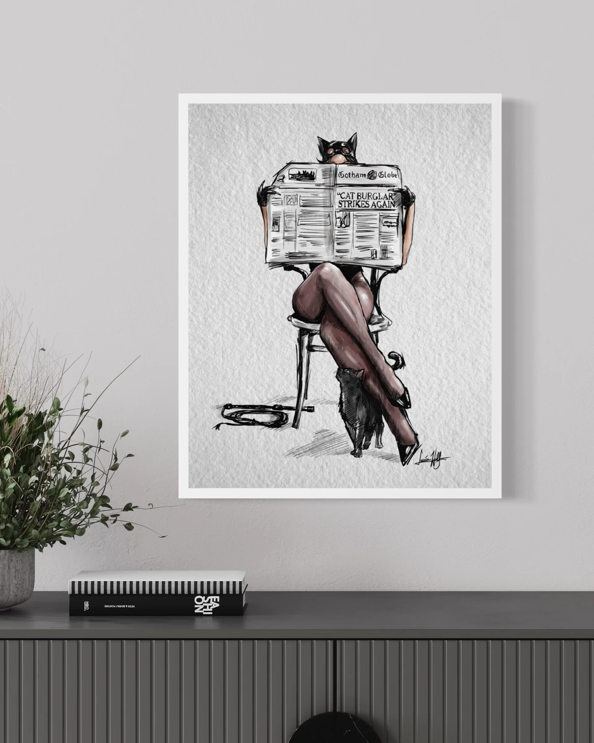 "The Cat" - Canvas Prints
