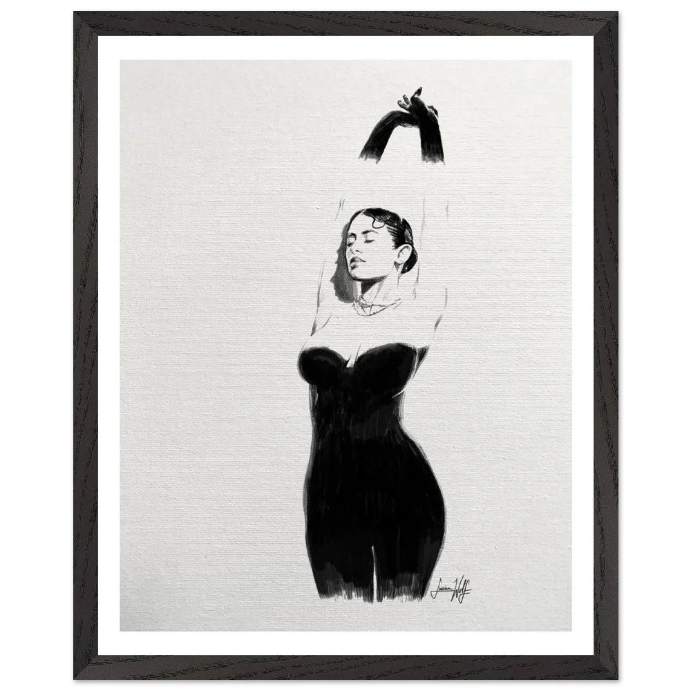 "Light & Shadow" - Premium Wooden Framed Matte Prints