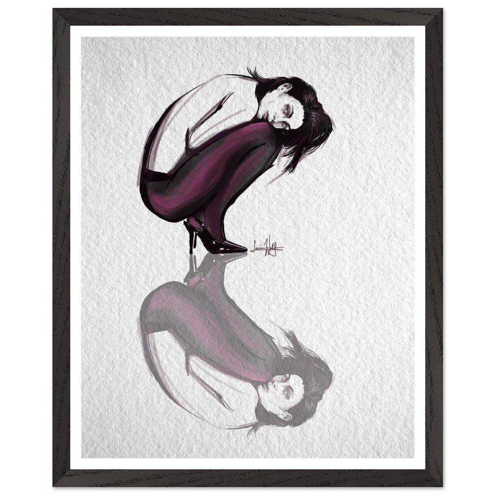 "Morena" - Premium Wooden Framed Matte Paper Prints