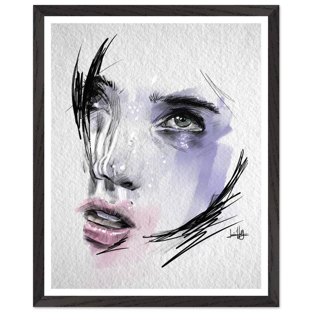 "Marion" - Premium Wooden Framed Matte Paper Print