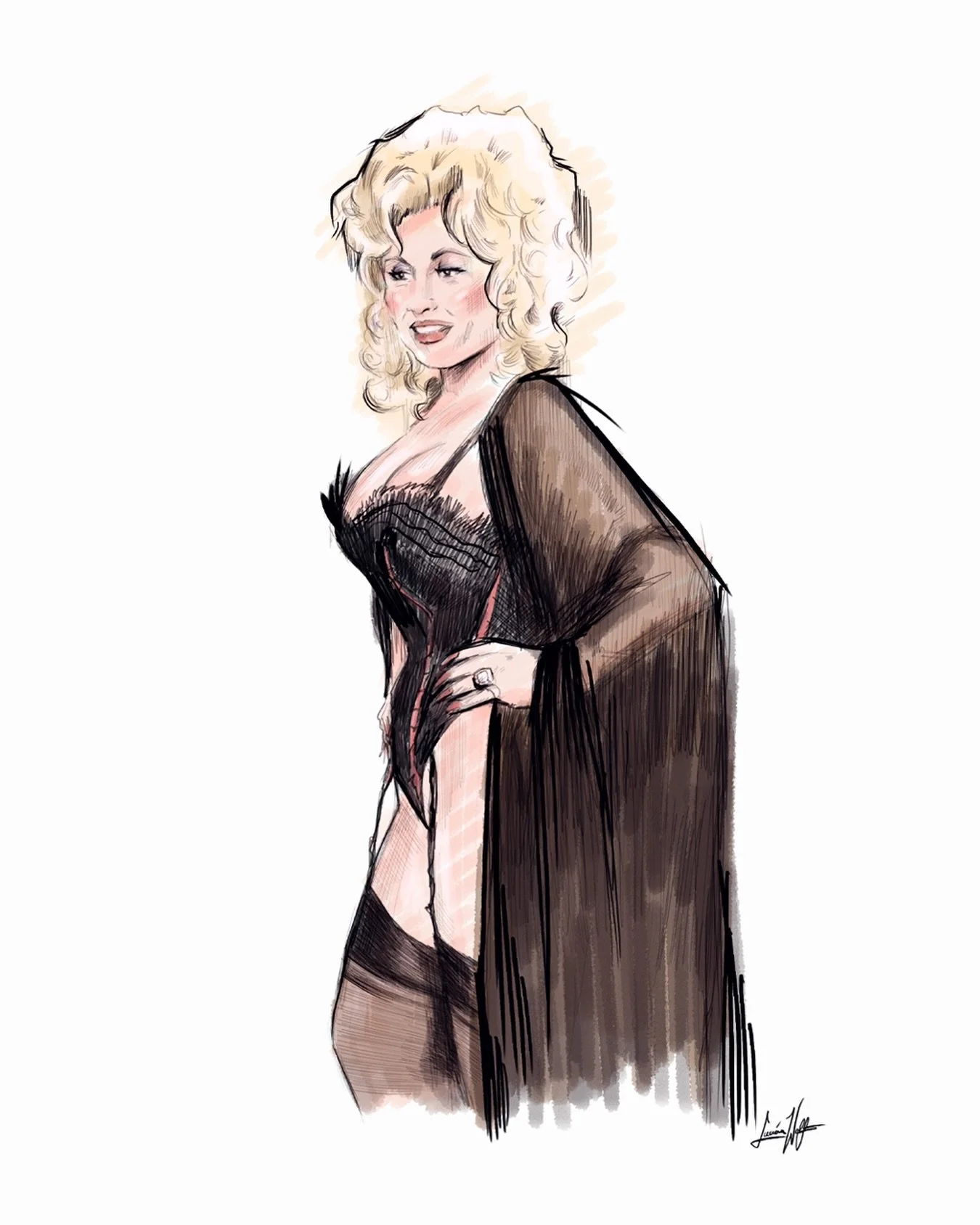 One does not simply sum up all that was and is Dolly Parton&hellip;because you can&rsquo;t. 
An Icon&hellip;in her image, her voice, her humour, but most of all in the way she lived.

Just a simple tribute to a larger-than-life woman who meant so muc