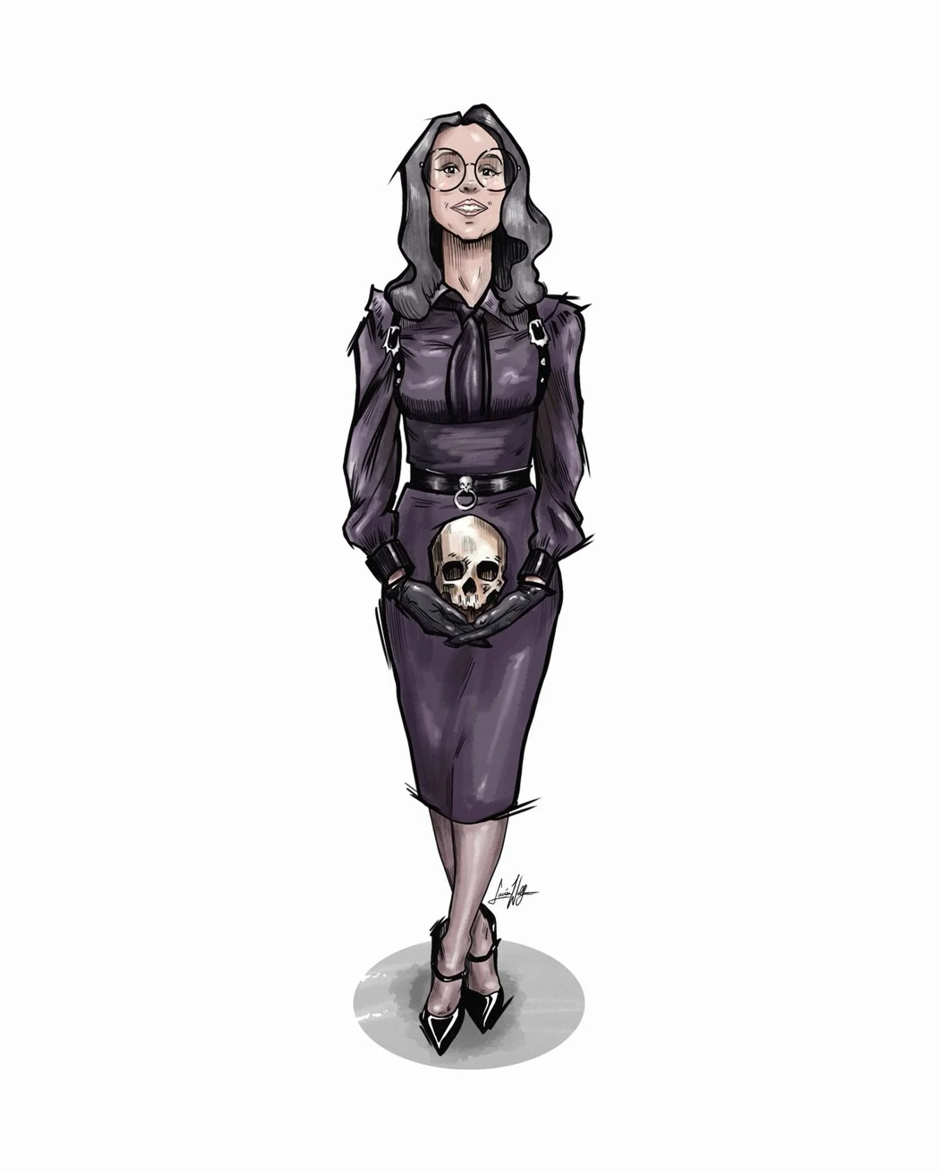 Leaning a bit more into my Comic Book/Cartoonish roots for this one. I do enjoy recreating a subject into a characterisation version of themselves or an alter ego. If that be in the real world or a fictional realm. 

This is one such example featurin