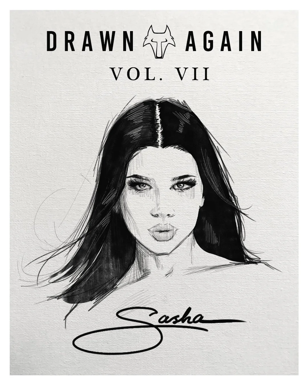 &ldquo;Drawn Again&rdquo; Collection Series Continues! 

Those who haven&rsquo;t followed my work: This is a collection celebrating the recurring Muses who&rsquo;ve featured numerous times in my portraits. 

VOL. VII Featuring:  @sashamassacre 🖤🤘😎