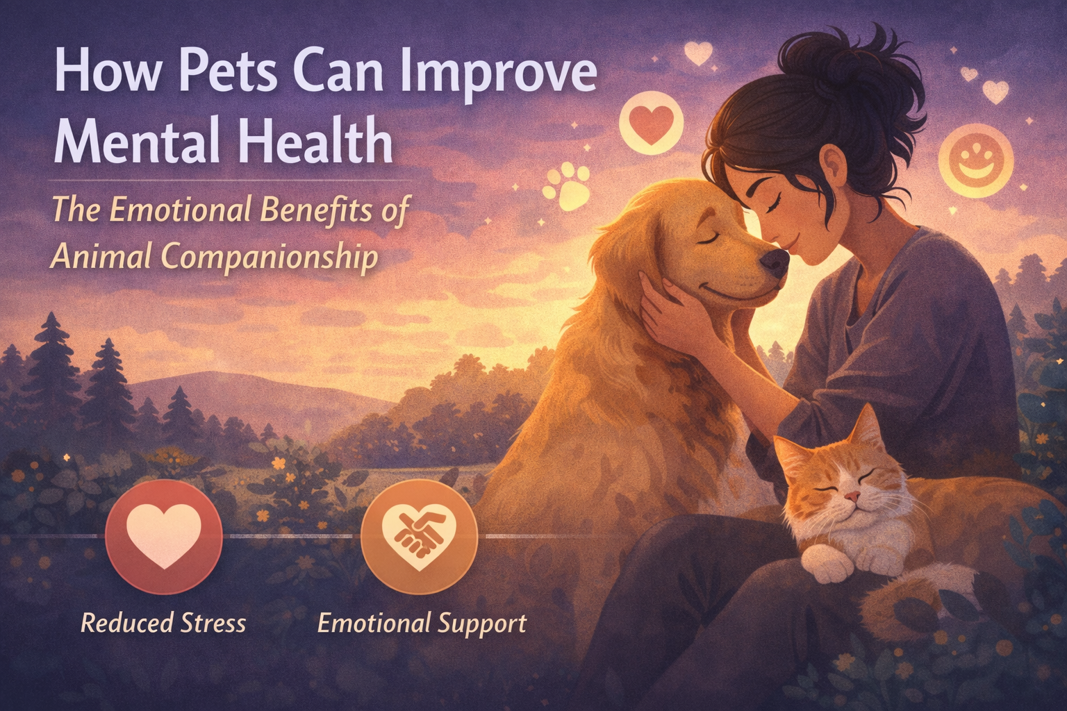 How Pets Can Improve Mental Health: The Emotional Benefits of Animal Companionship