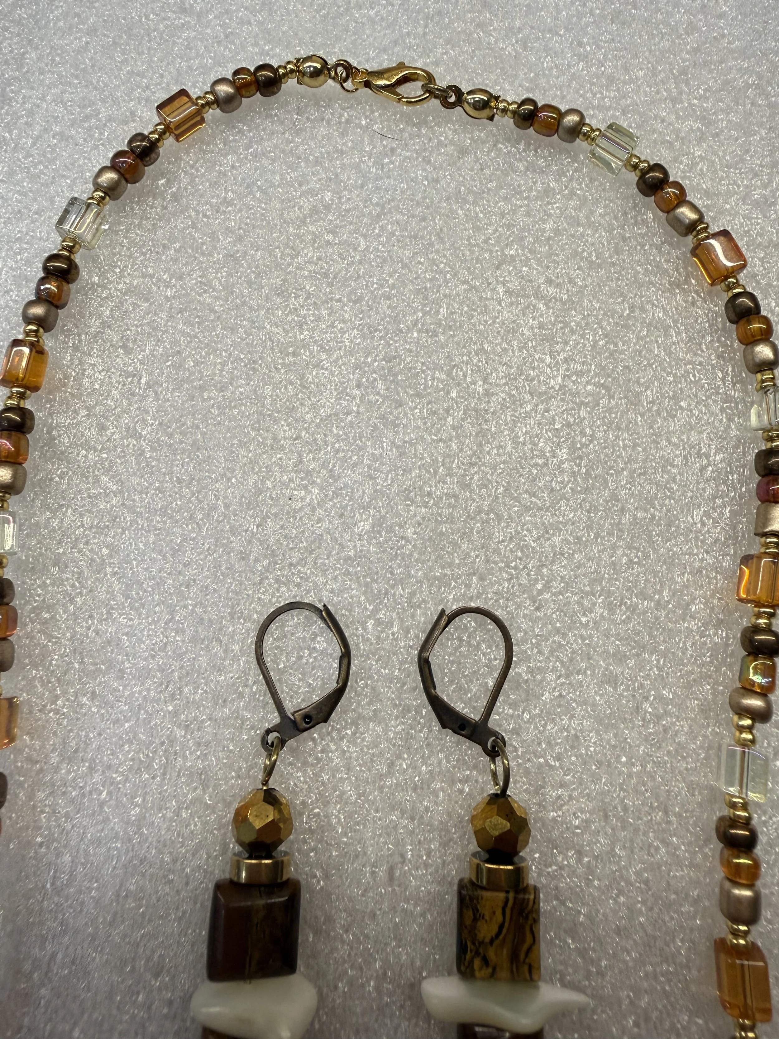 Earthly Elegance Gemstone & Crystal Jewelry Set