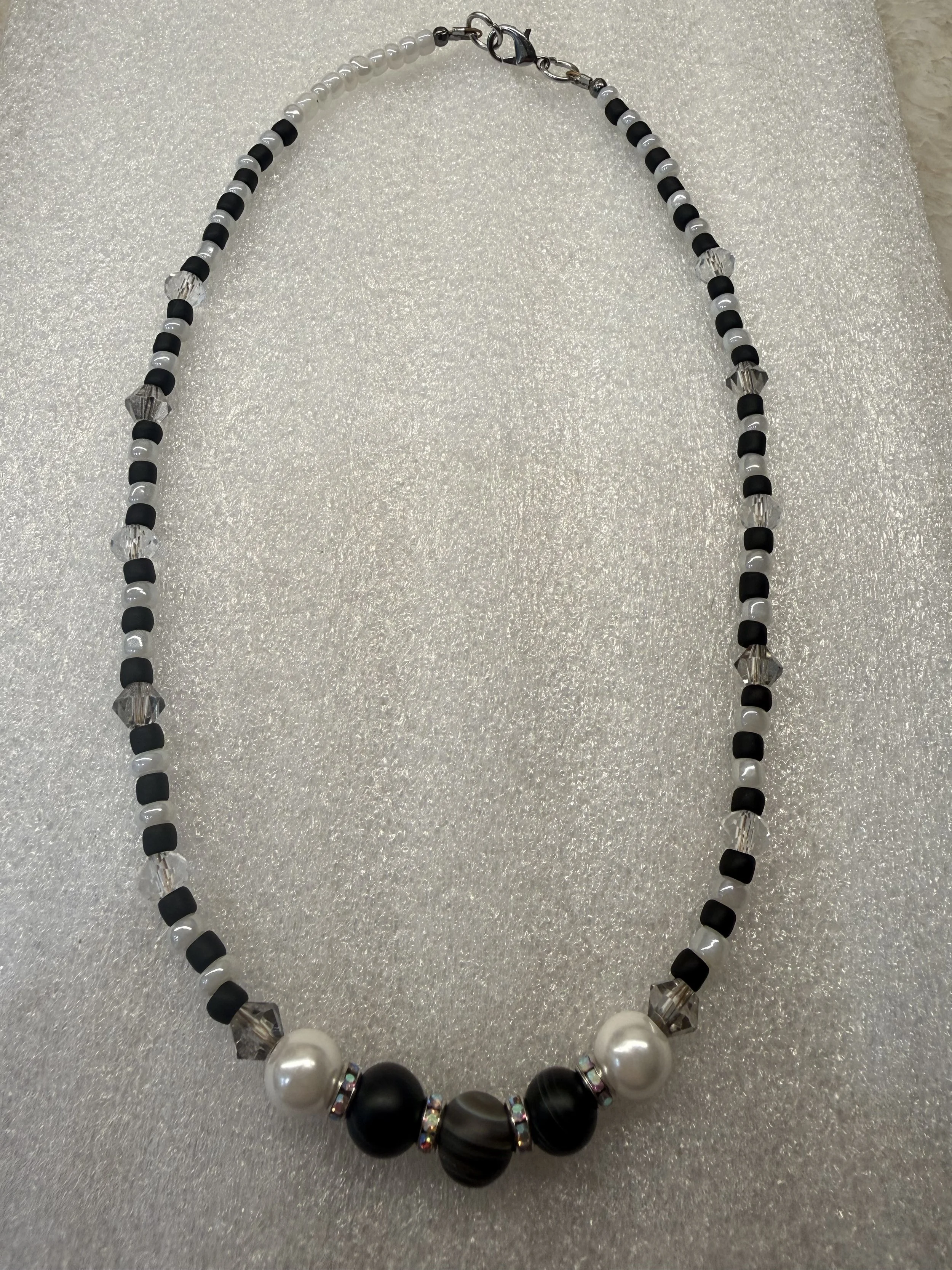 Black Sardonyx Elegance Necklace