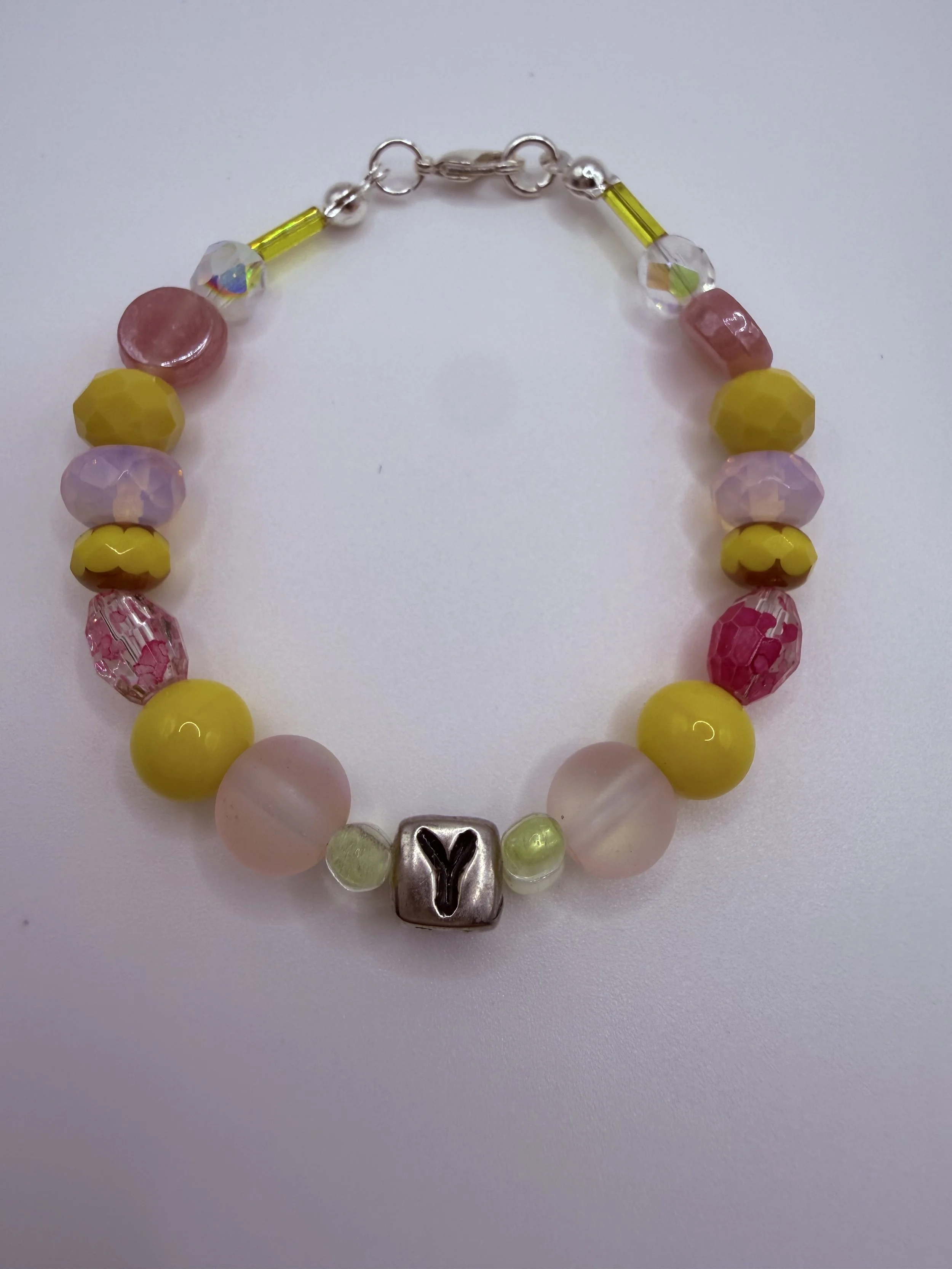 Personalized Summer Fun Bracelet with Initials
