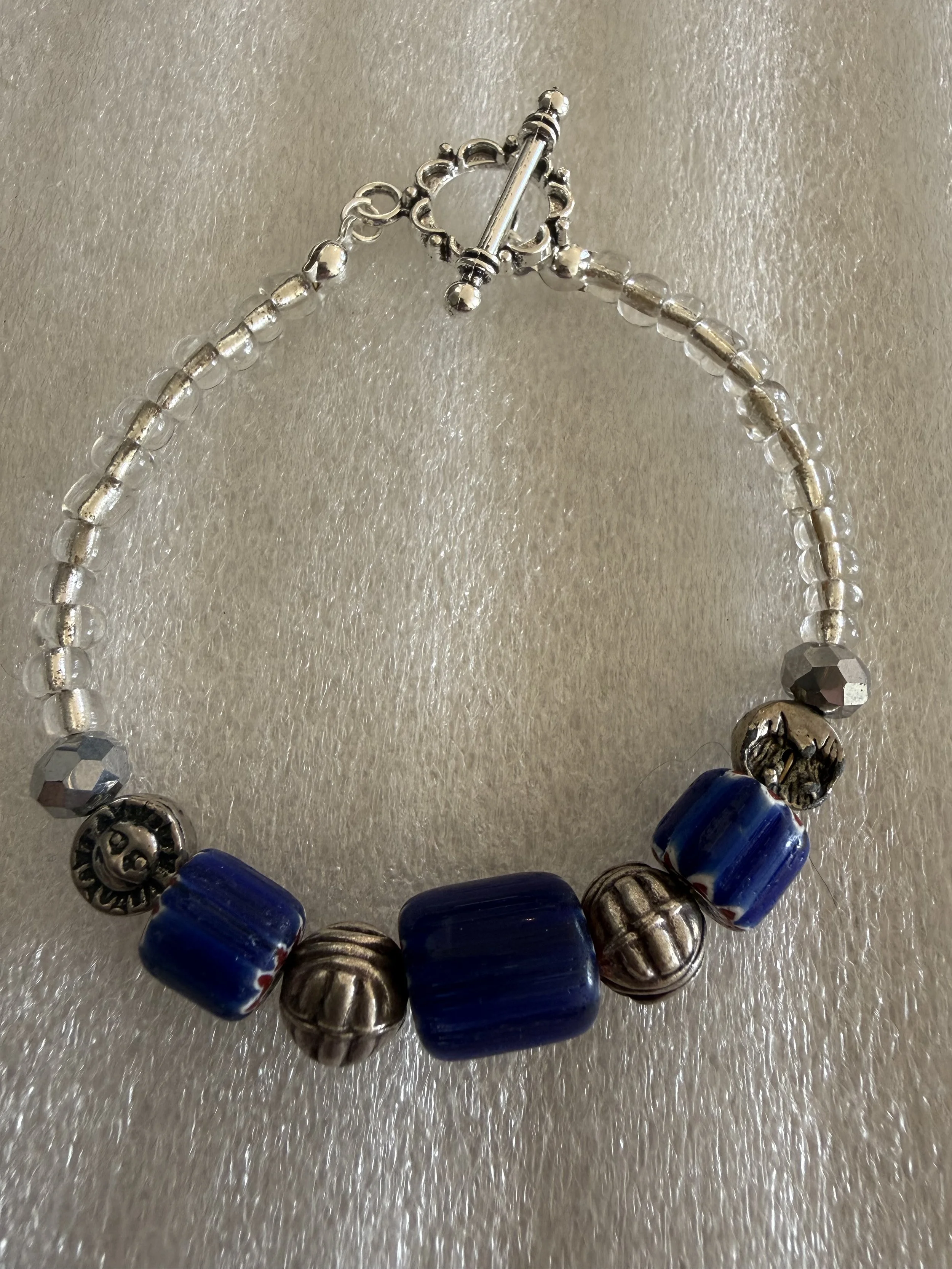 Chunky Murano Glass Bracelet