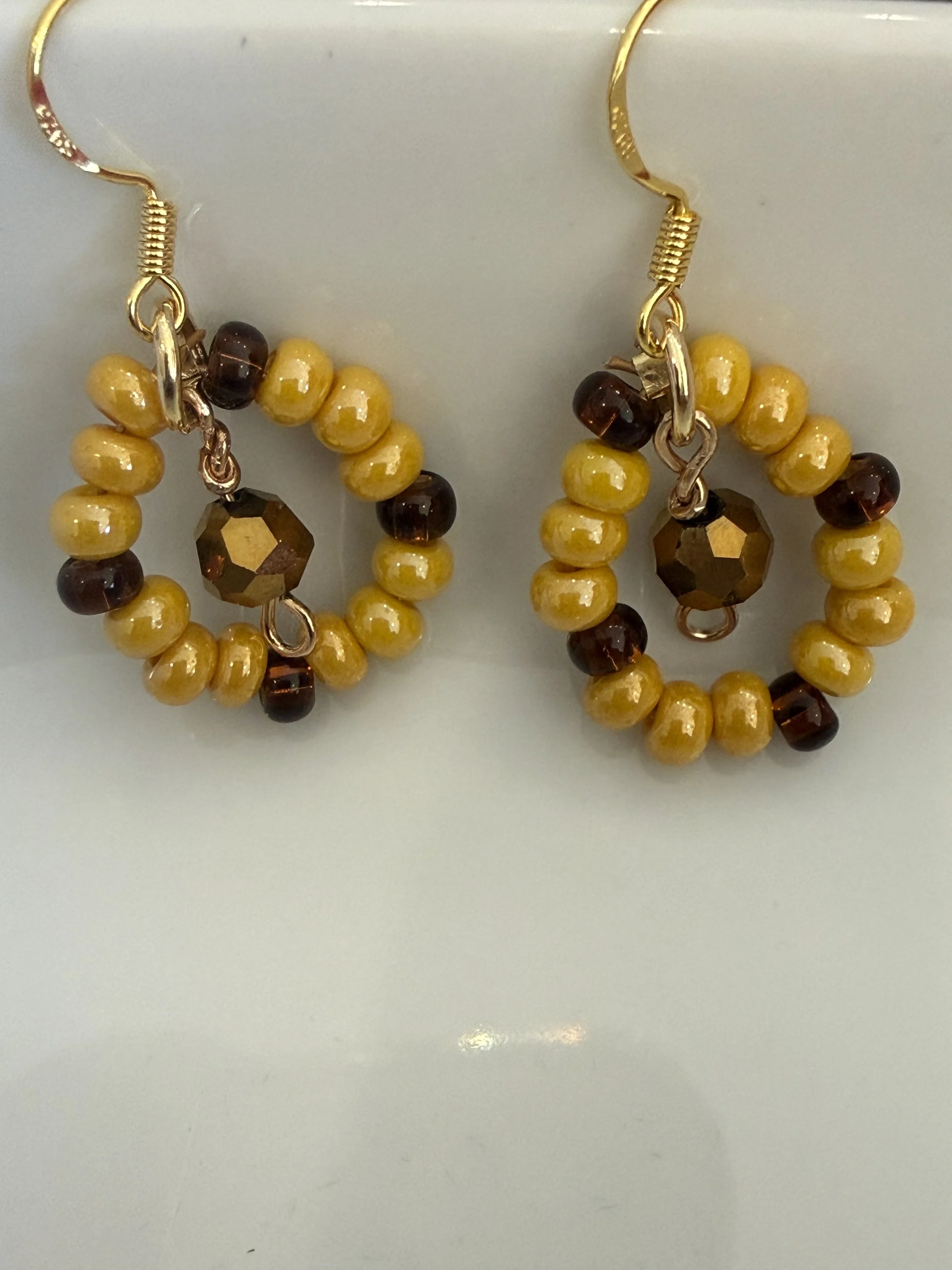 African Vibes Beaded Earrings
