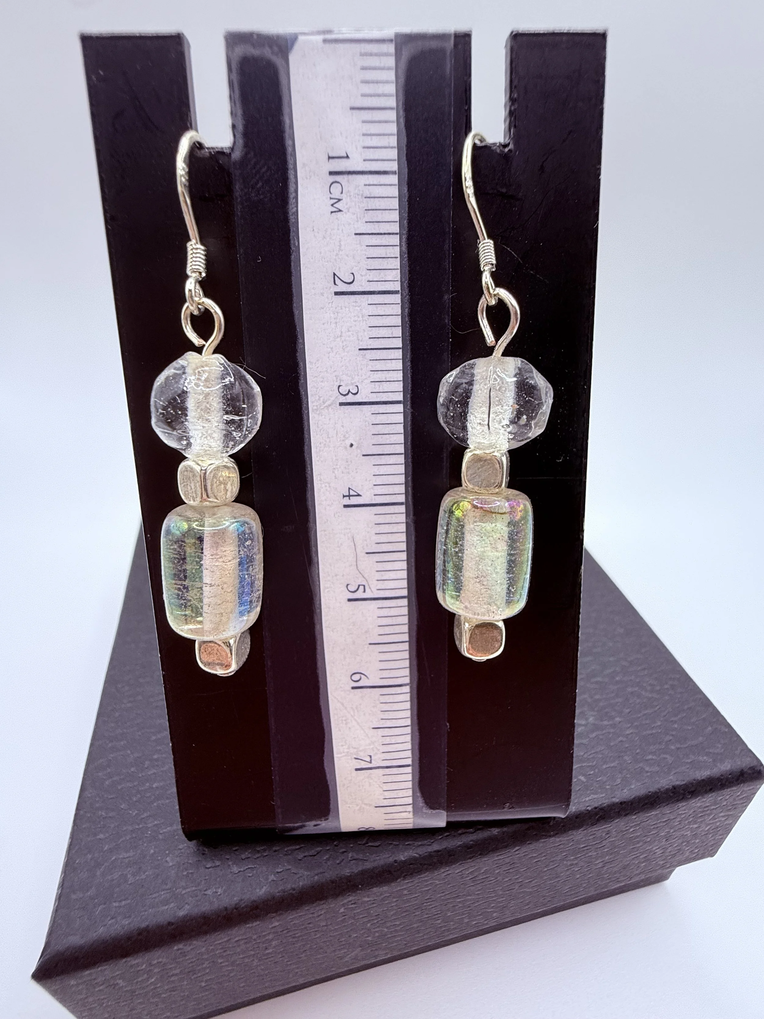 Exquisite Clear Lamp Work Beads