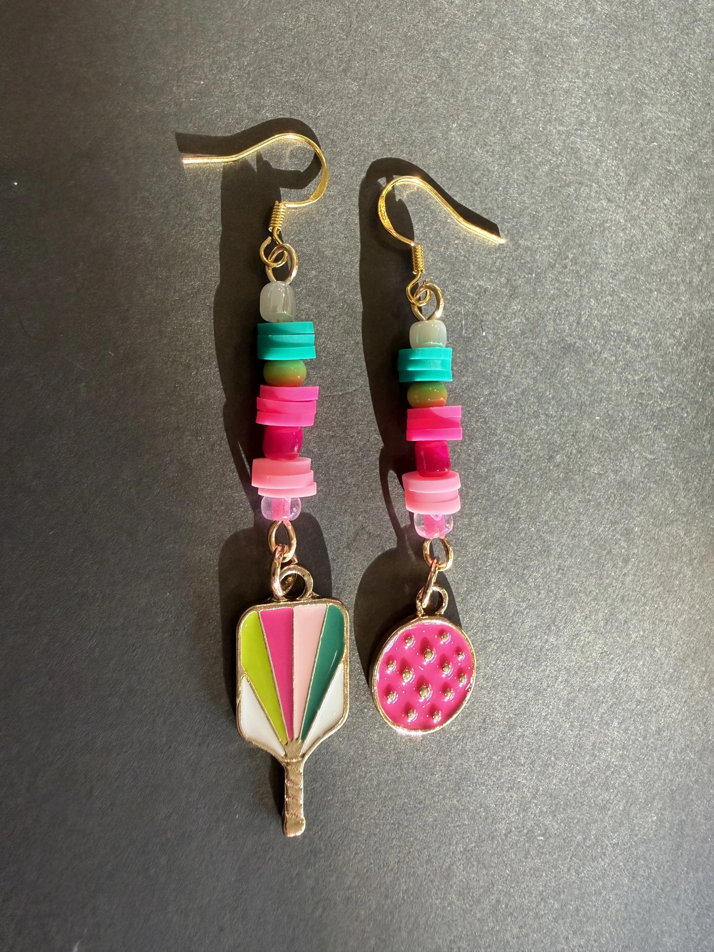 Pickleball II Summer Earrings