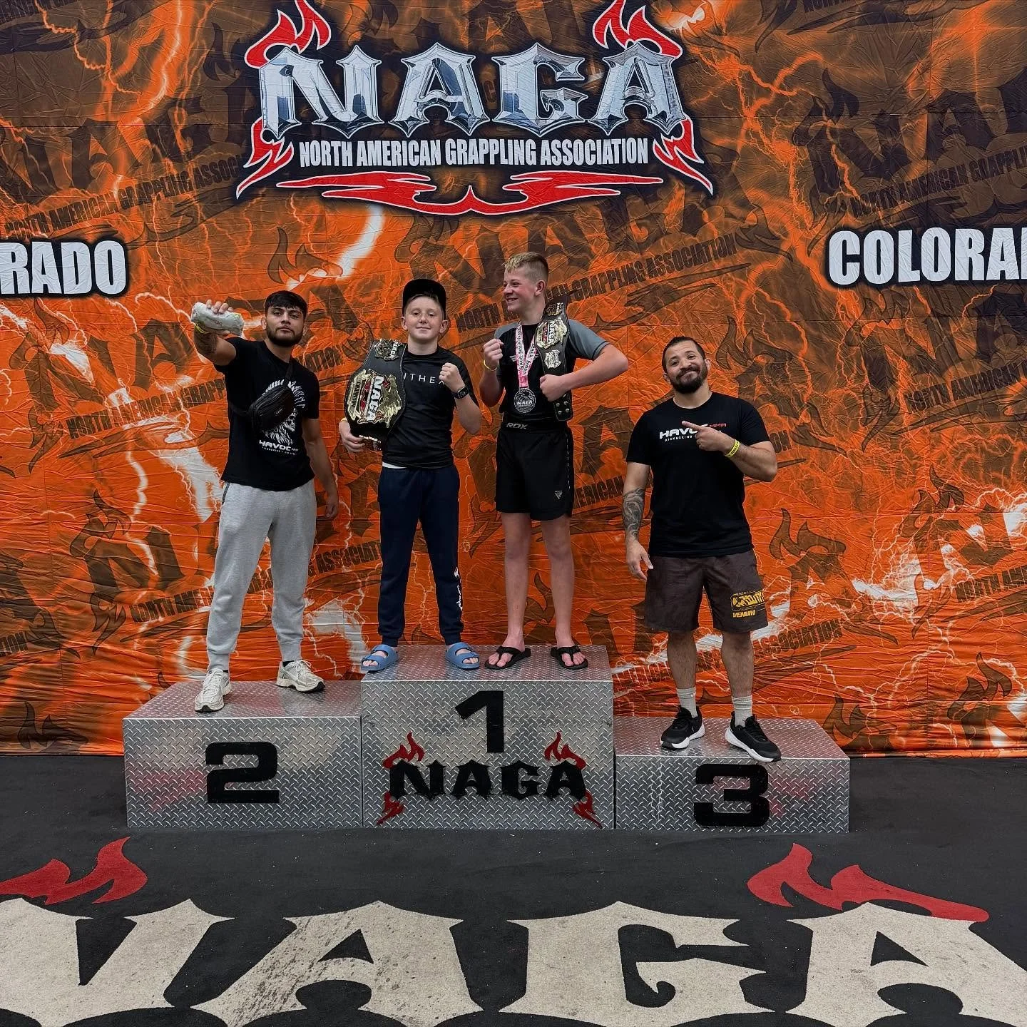 6 golds on our first run 🥇 
Building culture from the ground up 🧱 
Not all of our ninjas were captured in these photos 🥷 

#mma #kickboxing #jiujitsu #colorado
