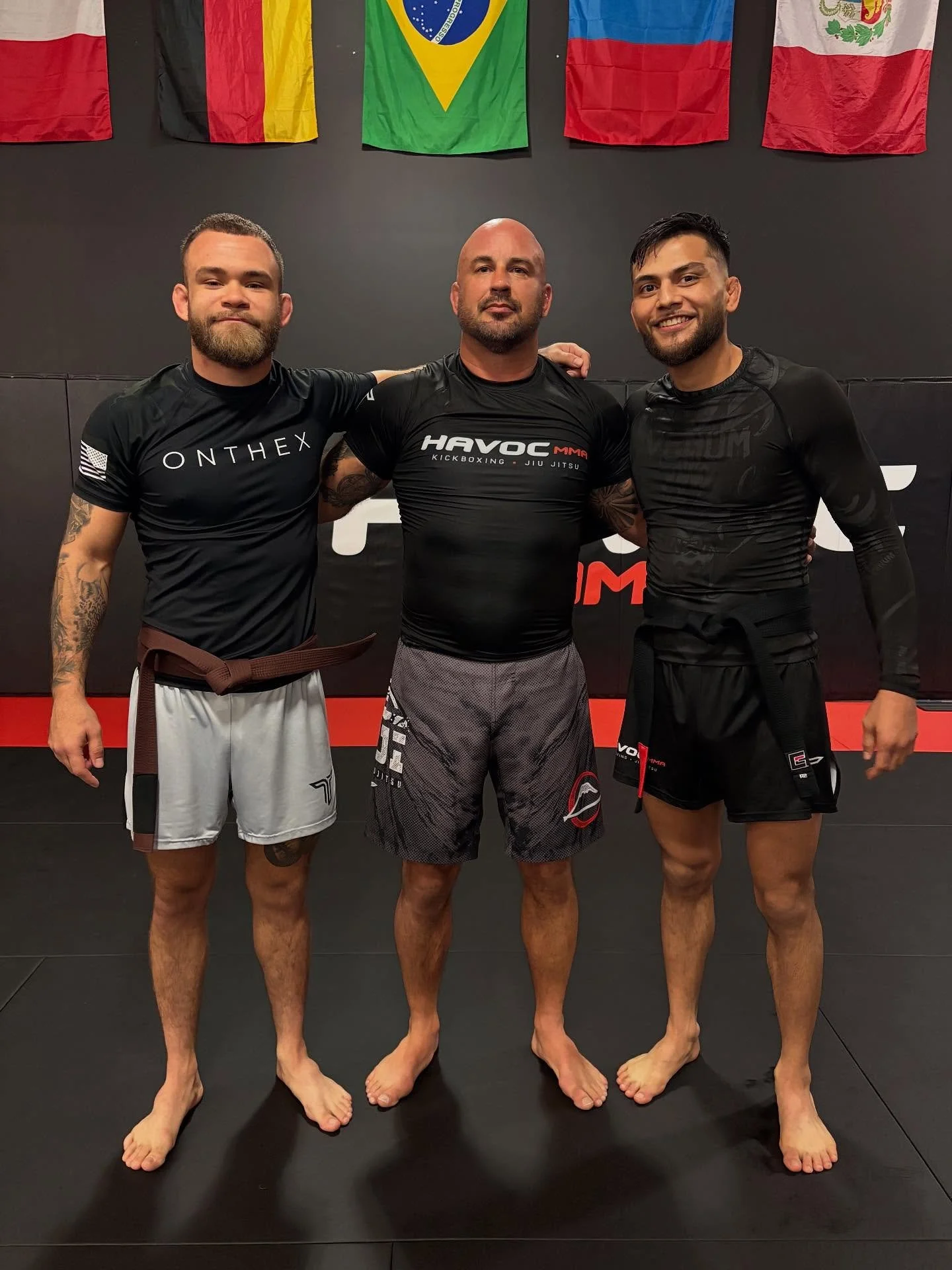 Congratulations to our new black belt @chief.carloscalderon.145 &amp; our new brown belt @carlosvaladez_  from @havocmma_  under professor Ethan Day! 🥷 🥋 

#Jiujitsu #wrestling #mma #colorado #denver #westminster