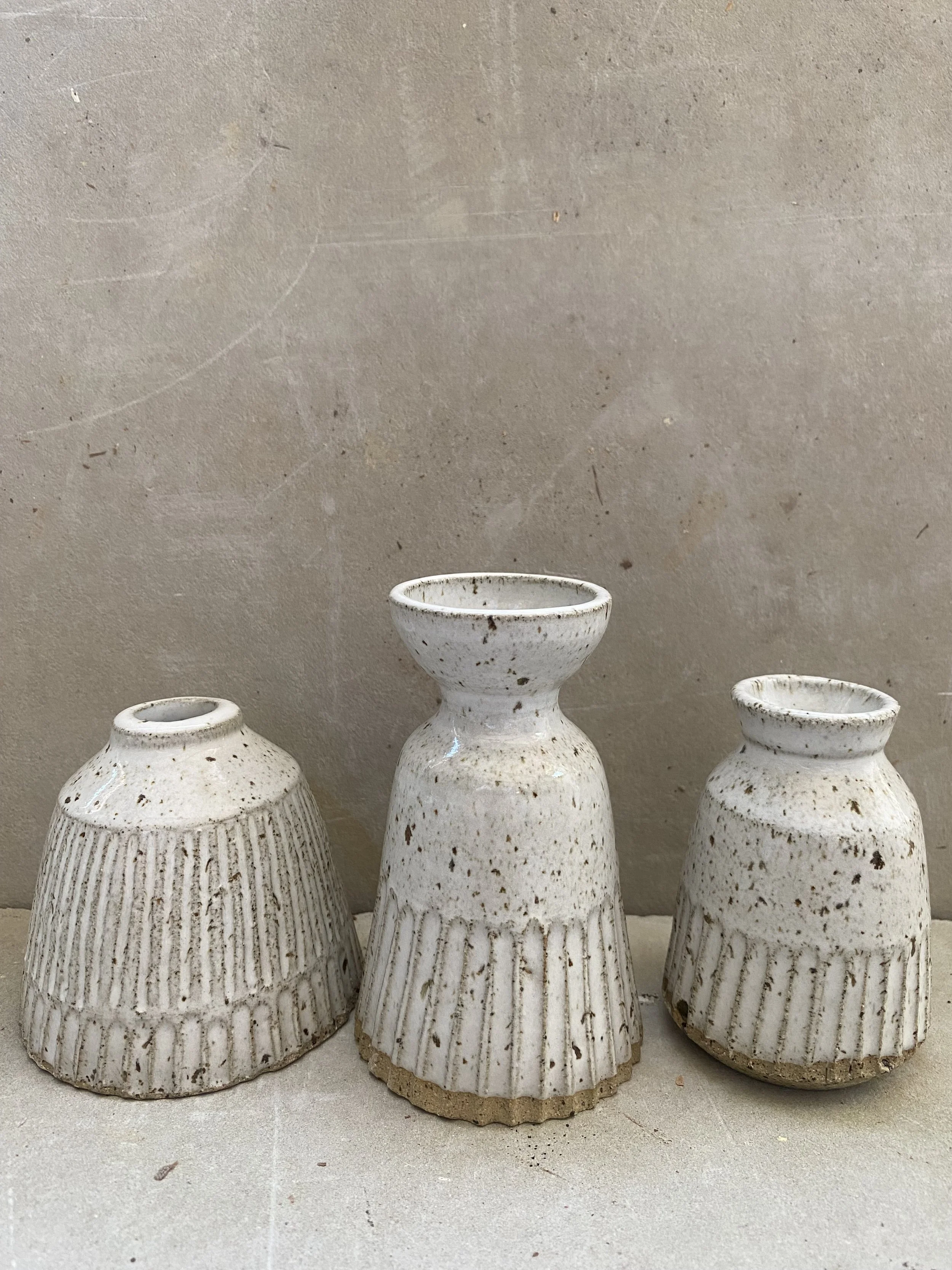 Small flared bud vase