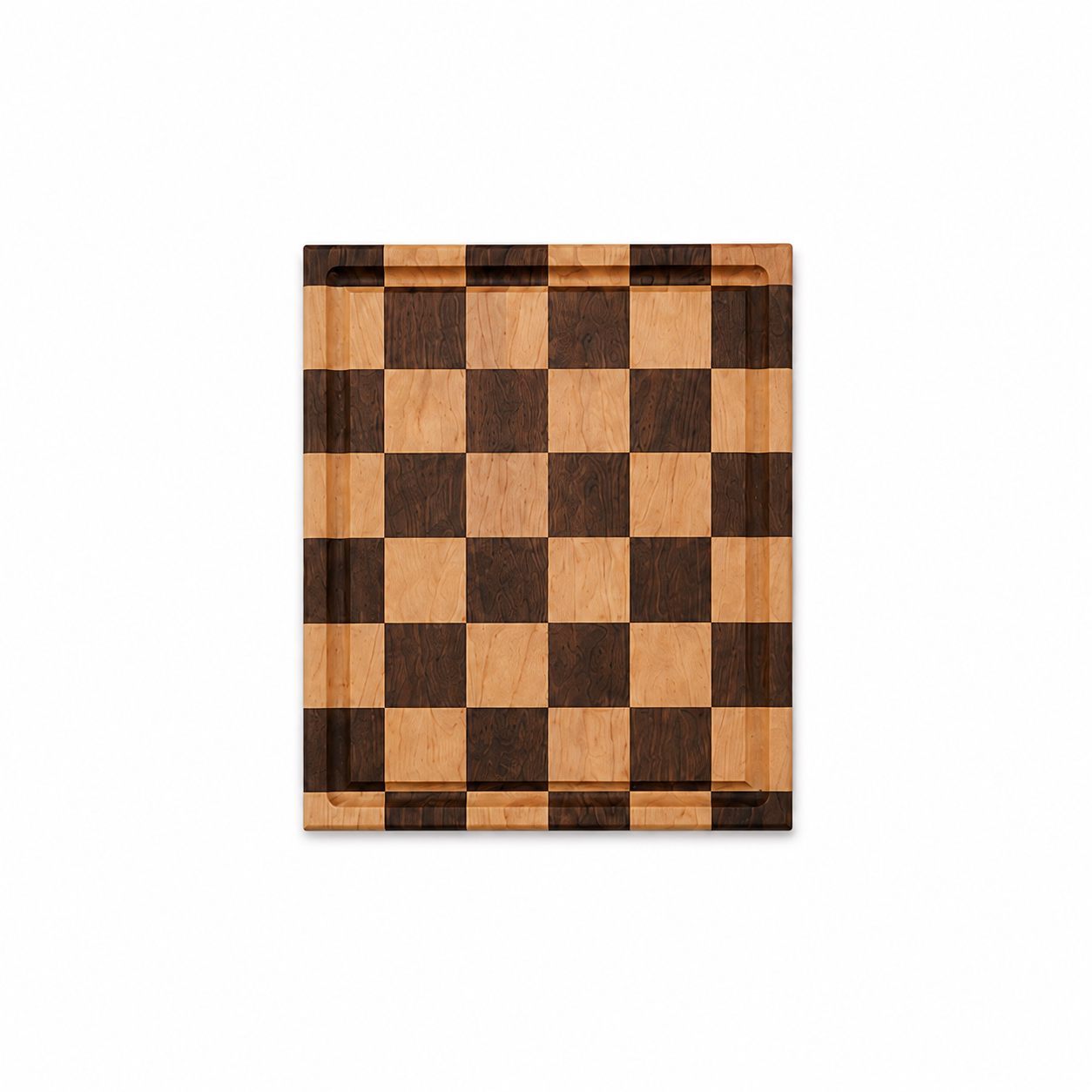 Maple & Walnut Checkerboard Cutting Board