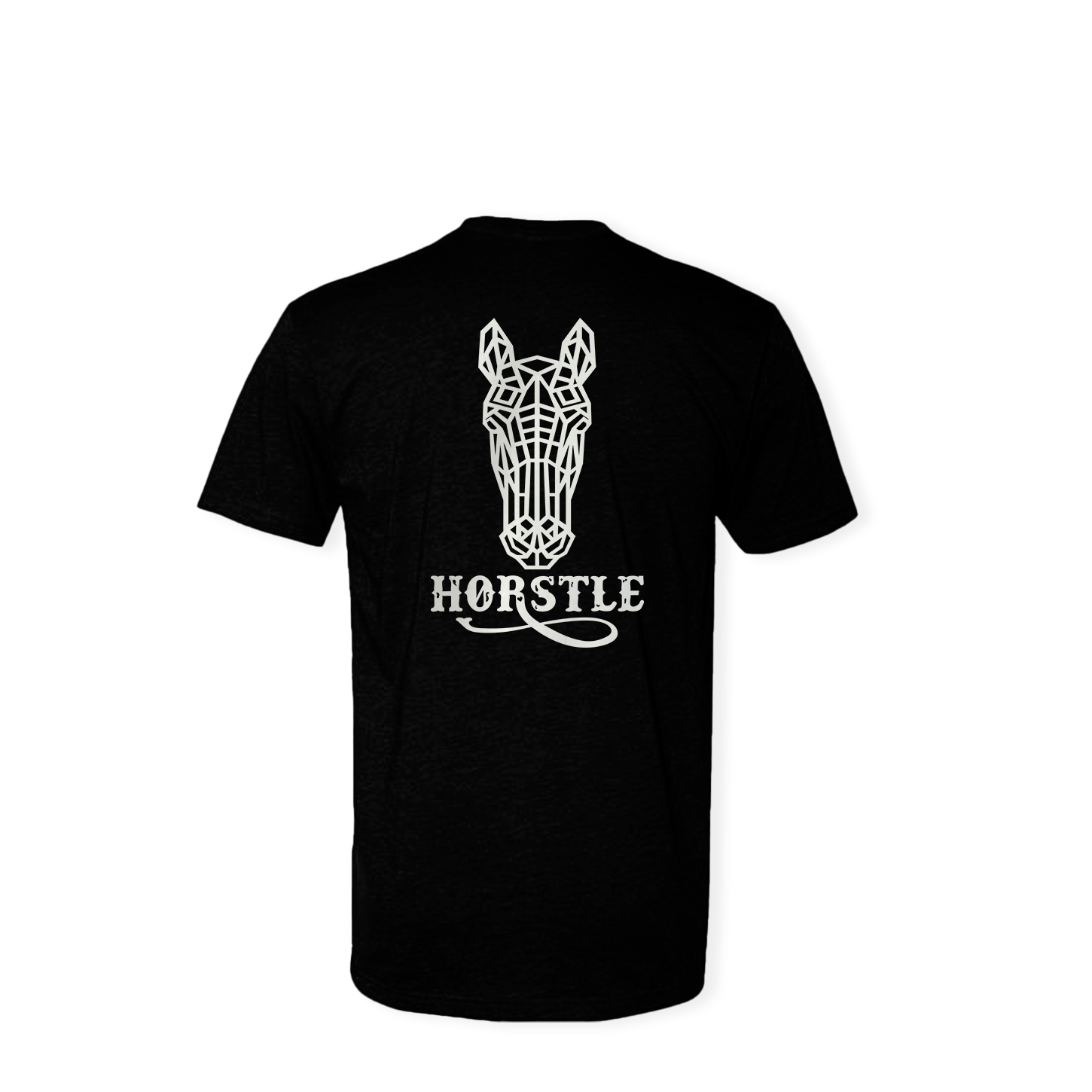 T-Shirt Noir - Logo Blanc