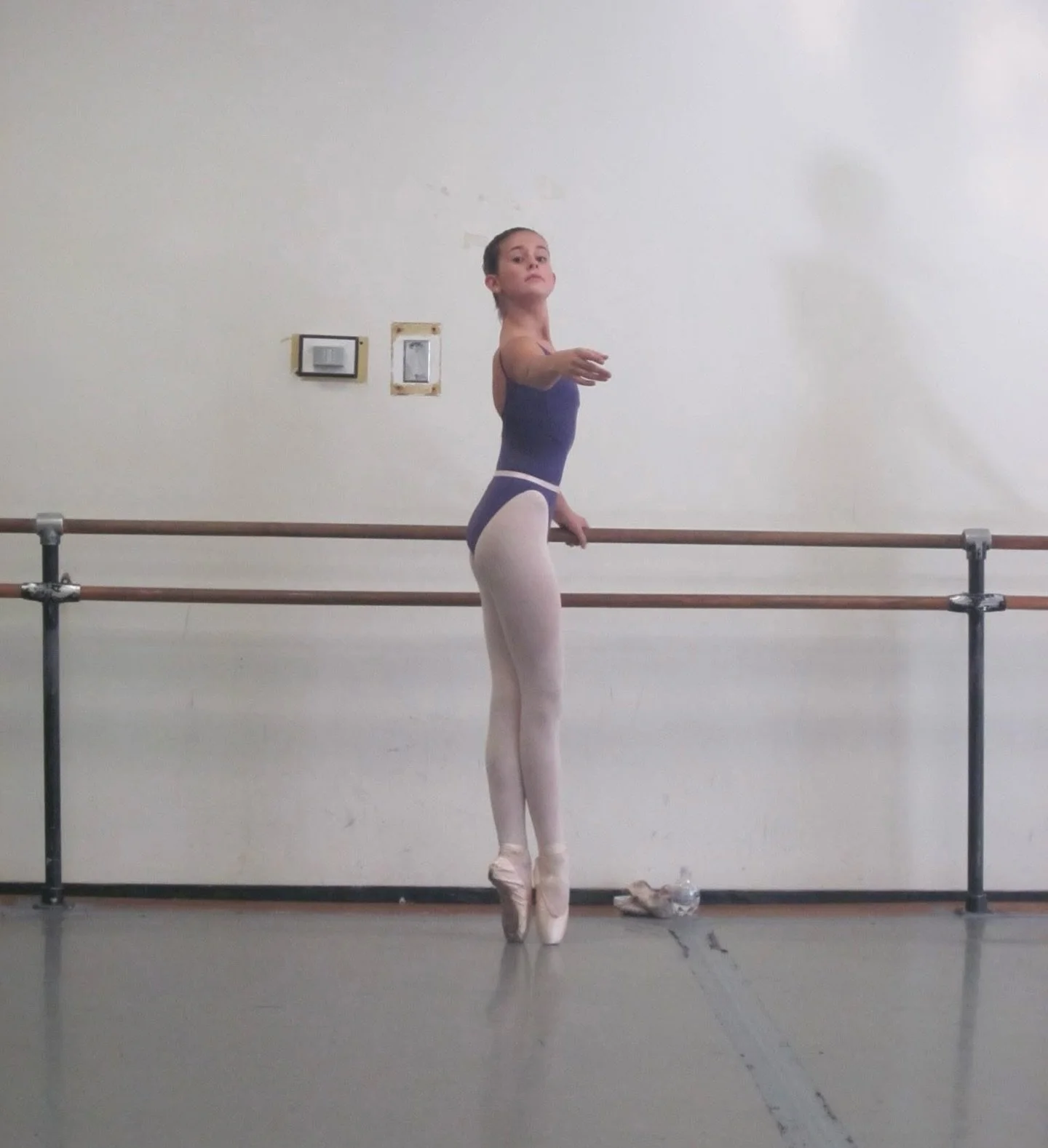 Ballet has been woven into my life since childhood. An art that has shaped my life since the beginning. 11 years old and taking pointe class, one of my favorite memories as a young dancer. 

I cant wait to welcome your dancer to the barre! Enrollment