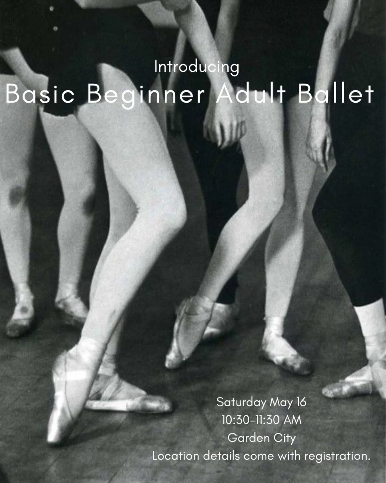 A DBB Basic Beginner Adult Ballet class is designed for adults who are new to ballet or returning after time away. 

The class focuses on learning proper posture, basic positions, simple steps, and foundational technique in a welcoming environment. 
