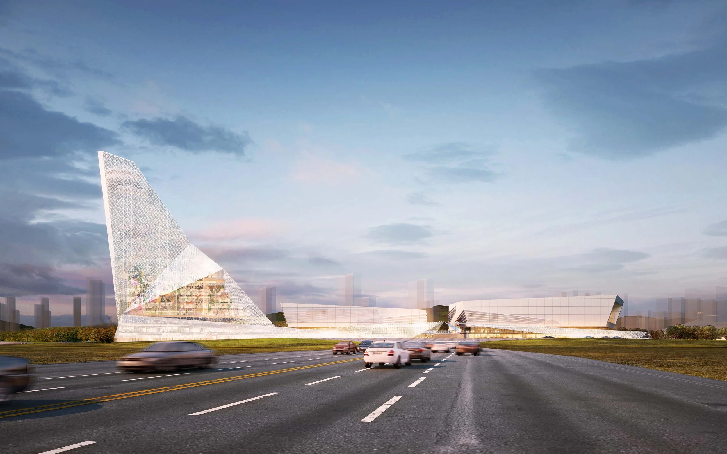 Chengde Ice Sports Center Retail and Hotel