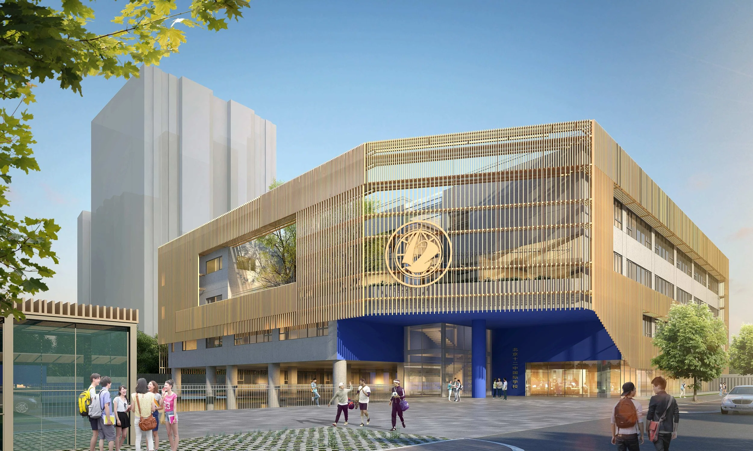 Beijing No. 12 High School Lize Campus