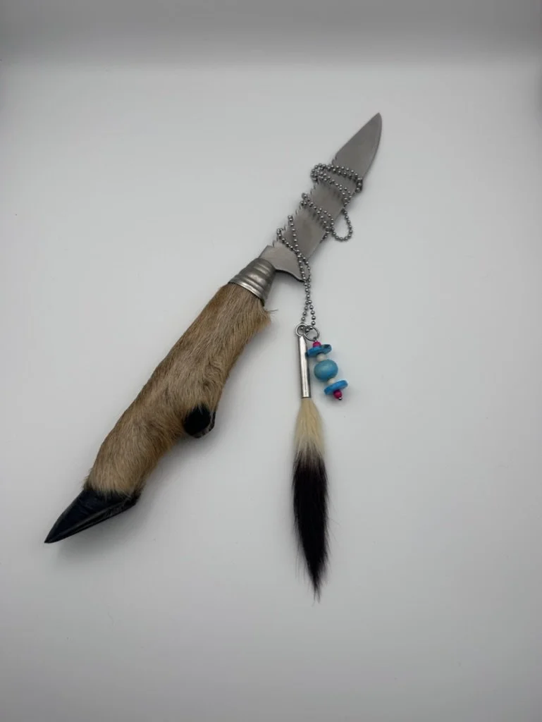 ermine tail pendant
